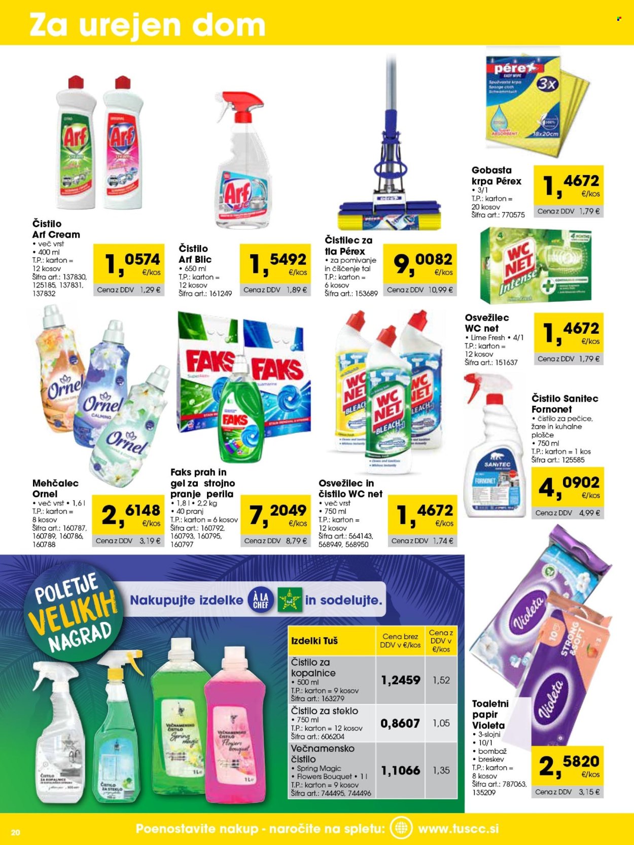 Tuš Cash & Carry katalog - 1.7.2026 - 31.7.2026. Stran 20