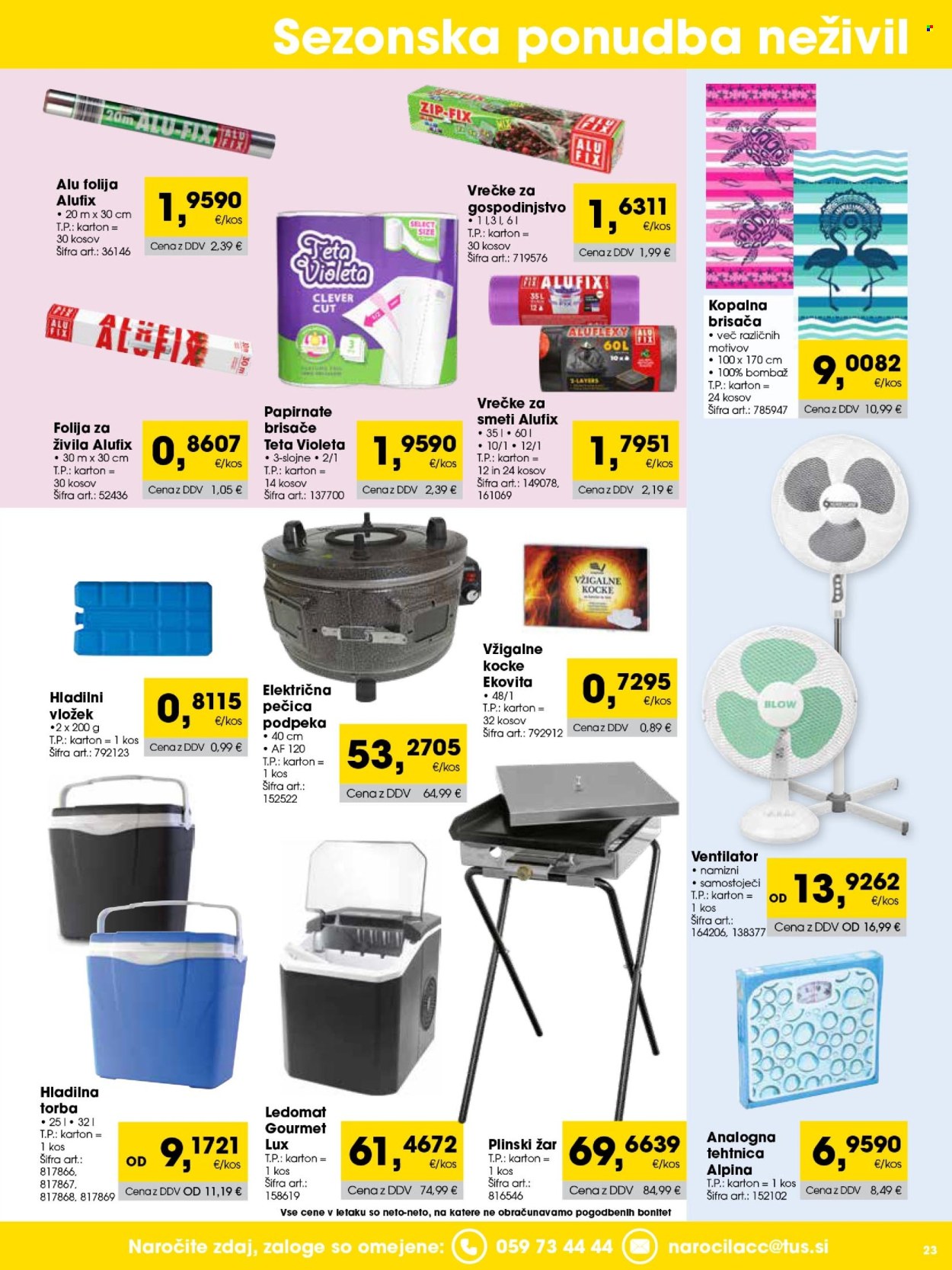 Tuš Cash & Carry katalog - 1.7.2026 - 31.7.2026. Stran 23