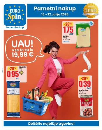 EuroSpin katalog - 16.7.2026 - 22.7.2026.
