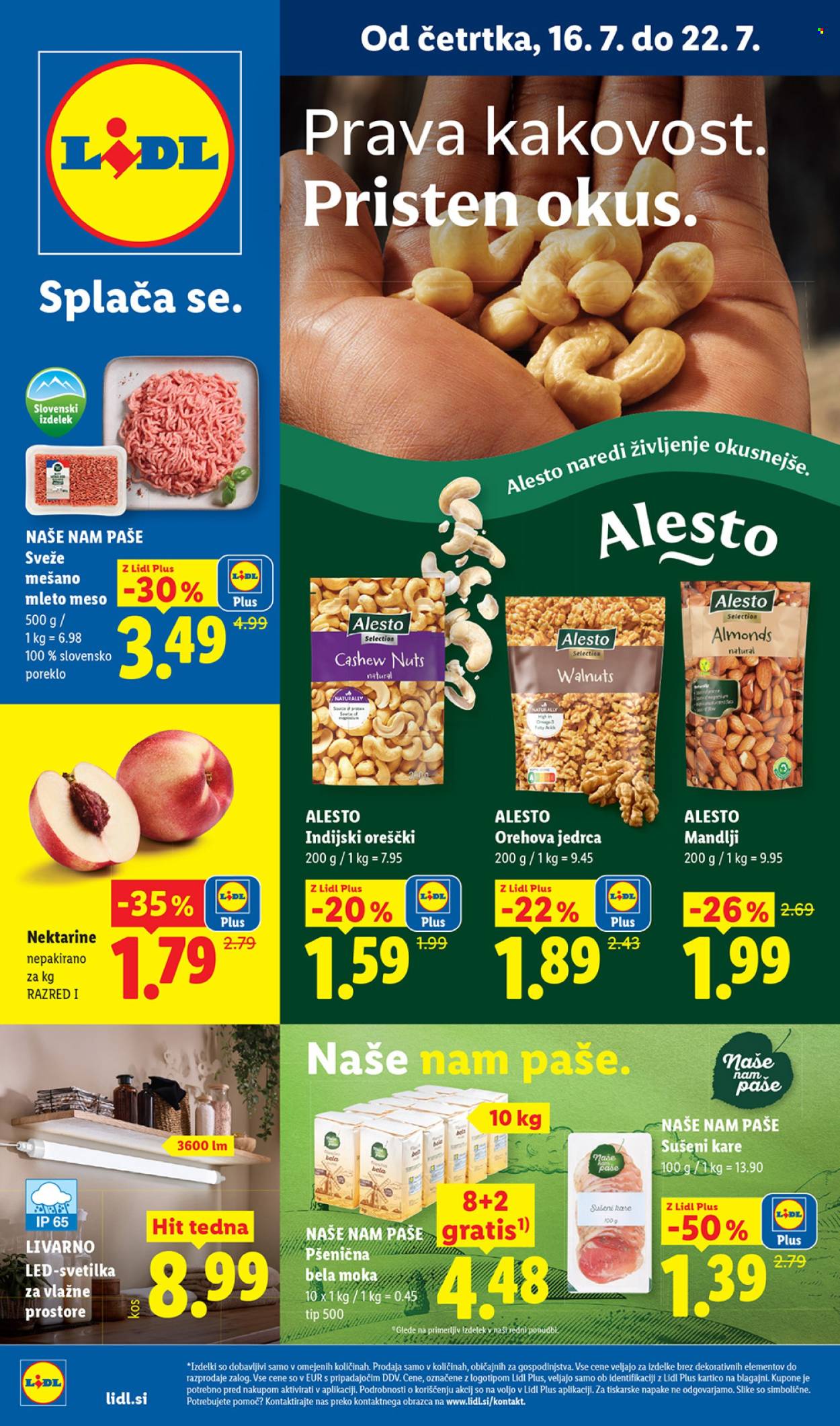 Lidl katalog - 16.7.2026 - 22.7.2026. Stran 1