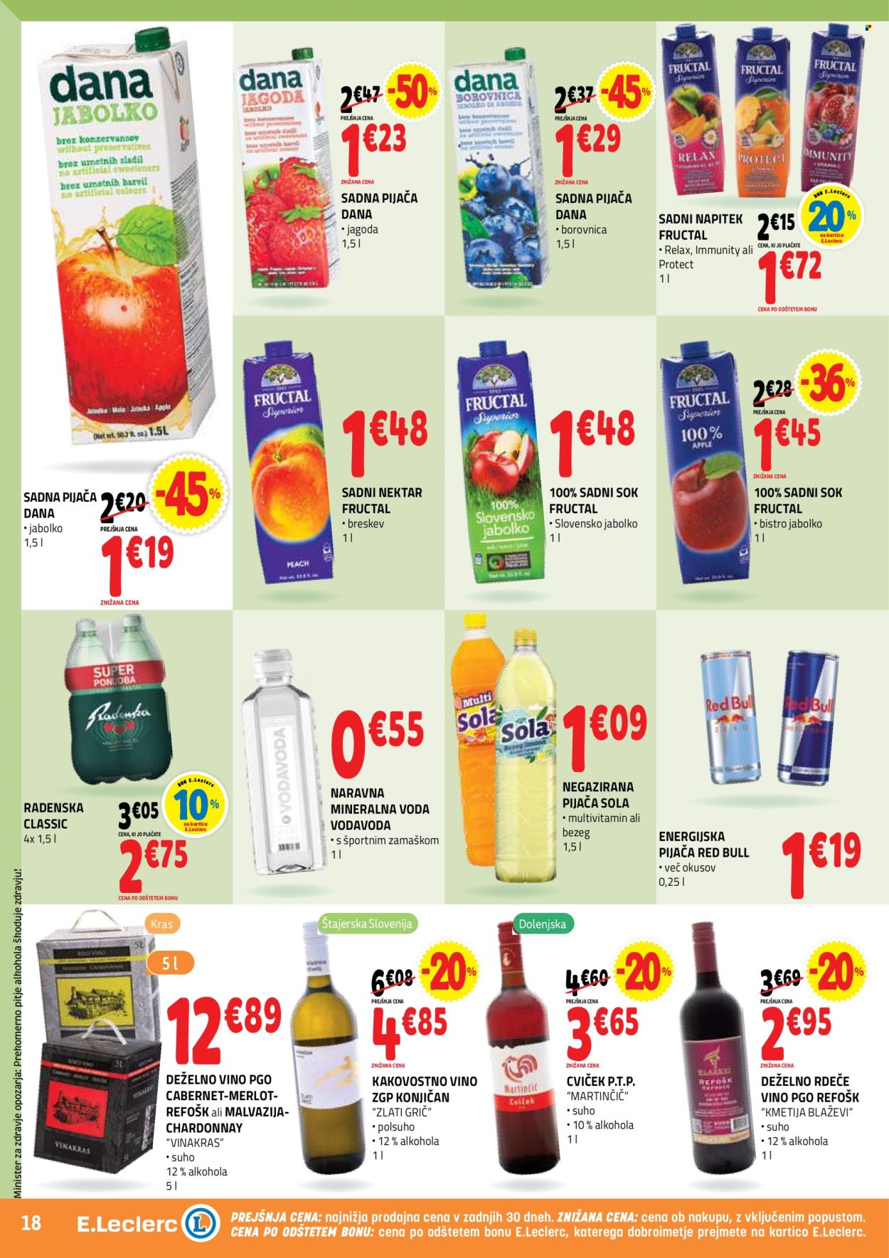 E.Leclerc katalog - 15.7.2026 - 25.7.2026. Stran 18