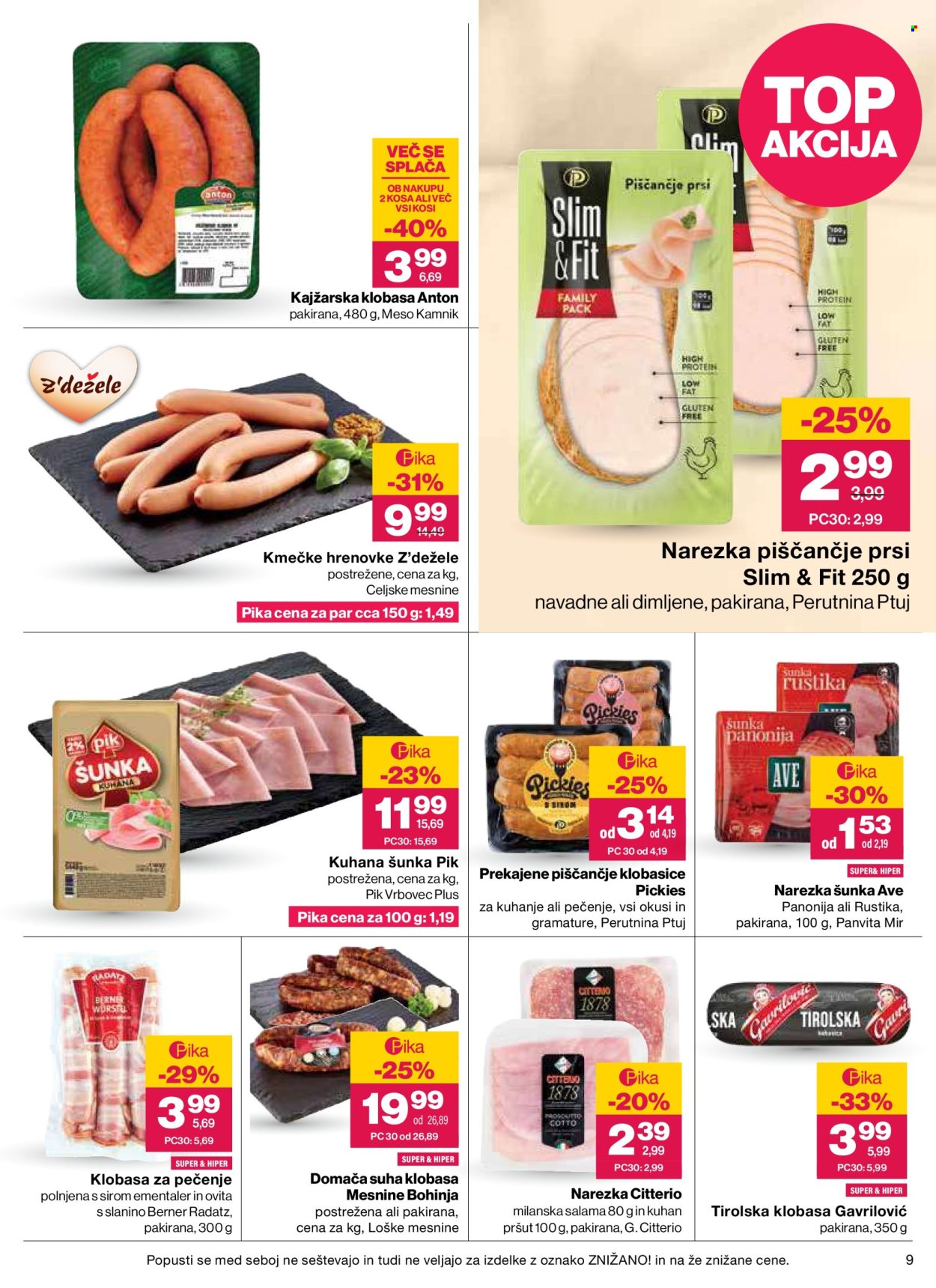 Mercator katalog - 16.7.2026 - 22.7.2026. Stran 9
