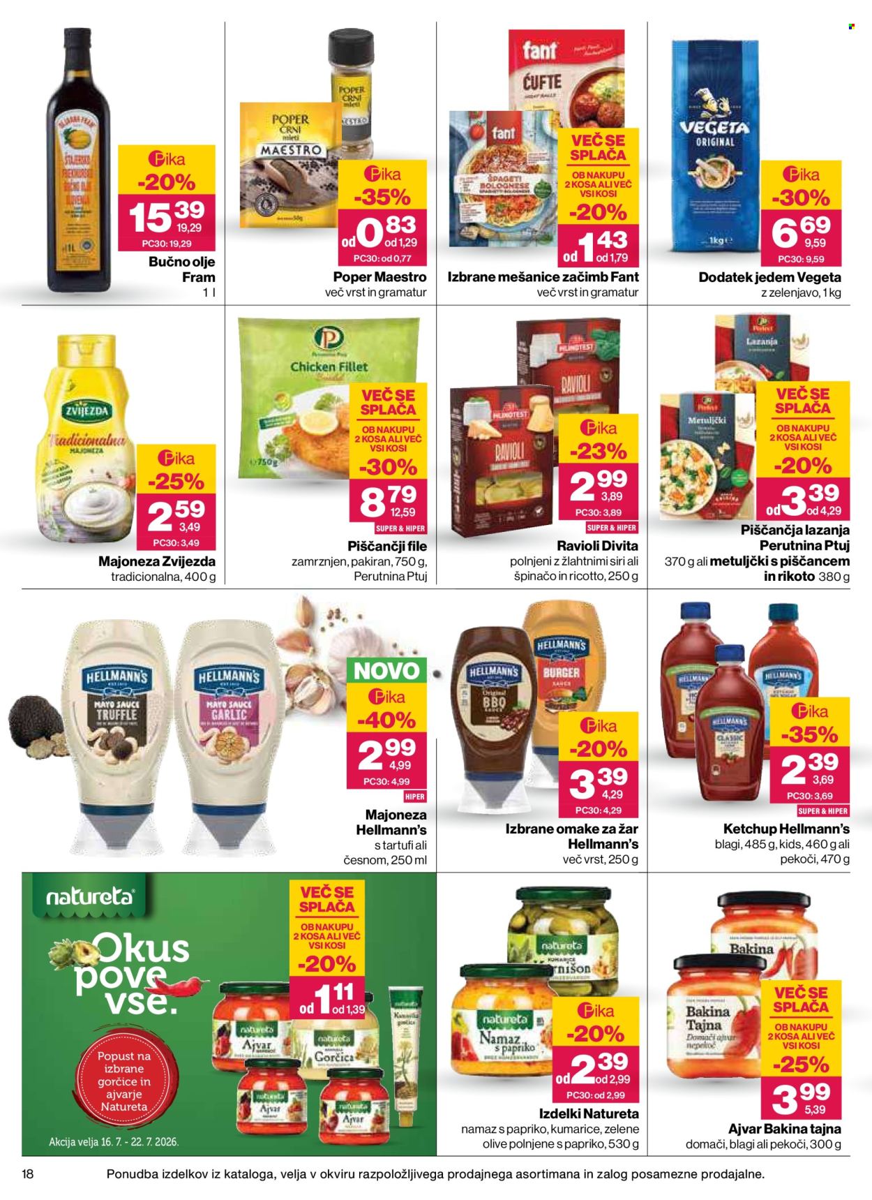 Mercator katalog - 16.7.2026 - 22.7.2026. Stran 18