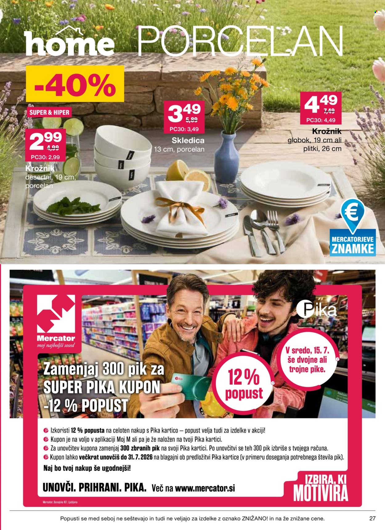 Mercator katalog - 16.7.2026 - 22.7.2026. Stran 27