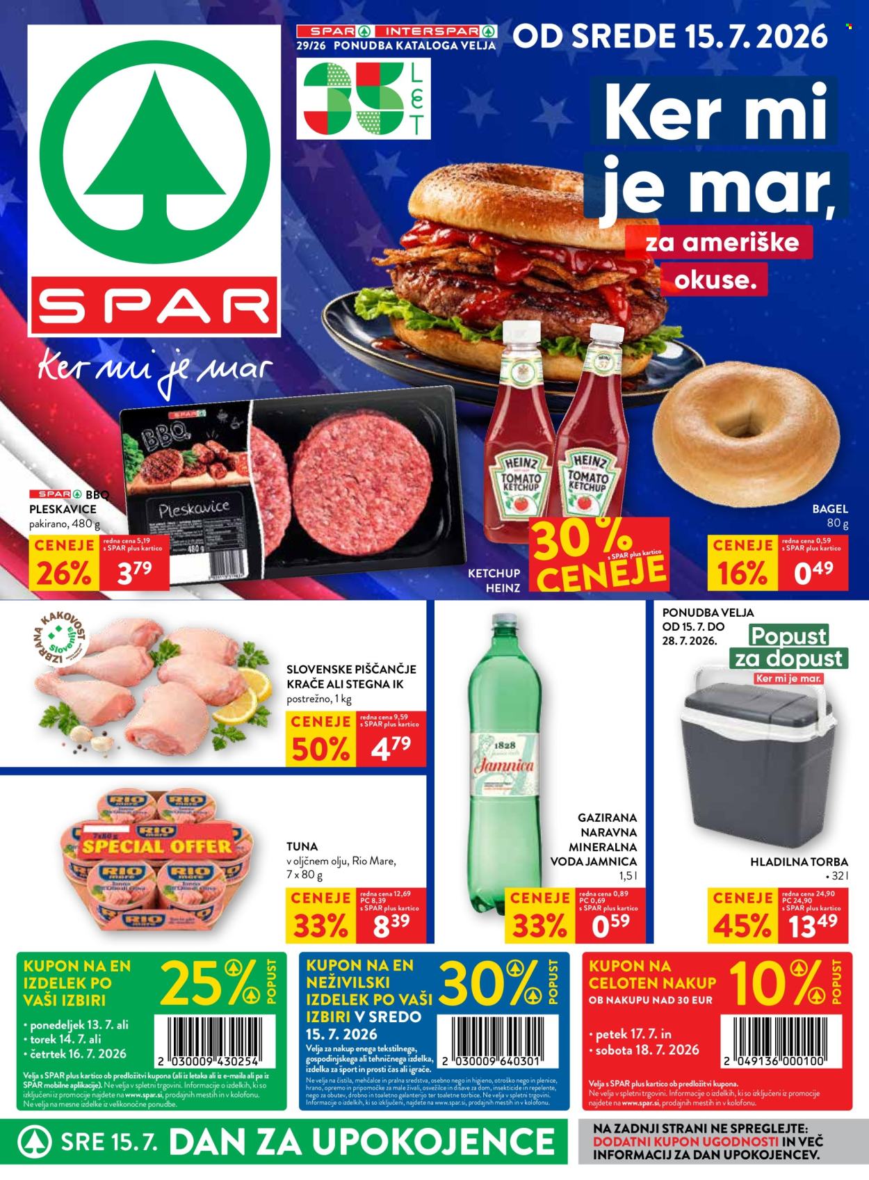 SPAR katalog - 15.7.2026 - 21.7.2026. Stran 1