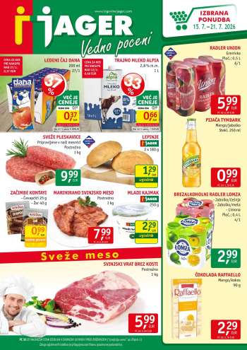 JAGER katalog - 15.7.2026 - 21.7.2026.