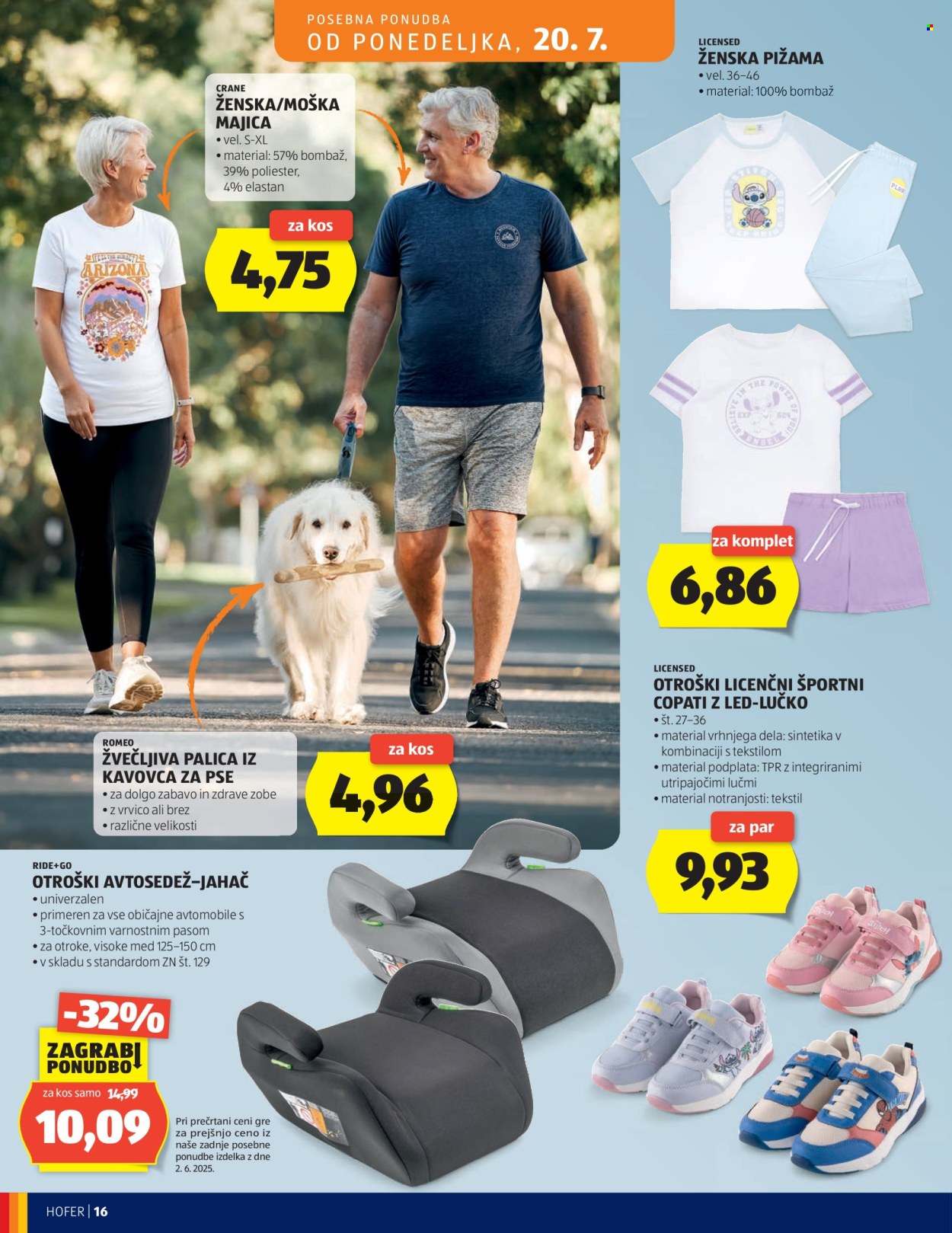 Hofer katalog - 15.7.2026 - 23.7.2026. Stran 16