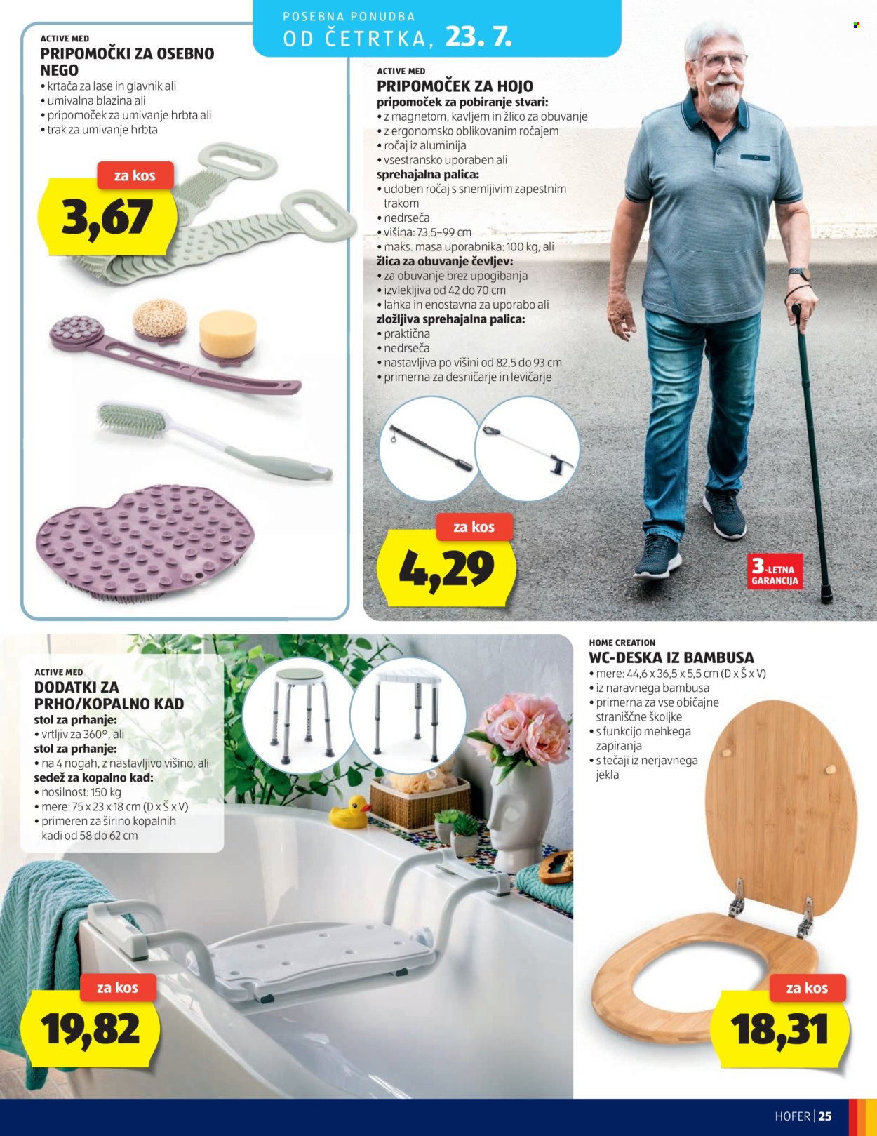 Hofer katalog - 15.7.2026 - 23.7.2026. Stran 25