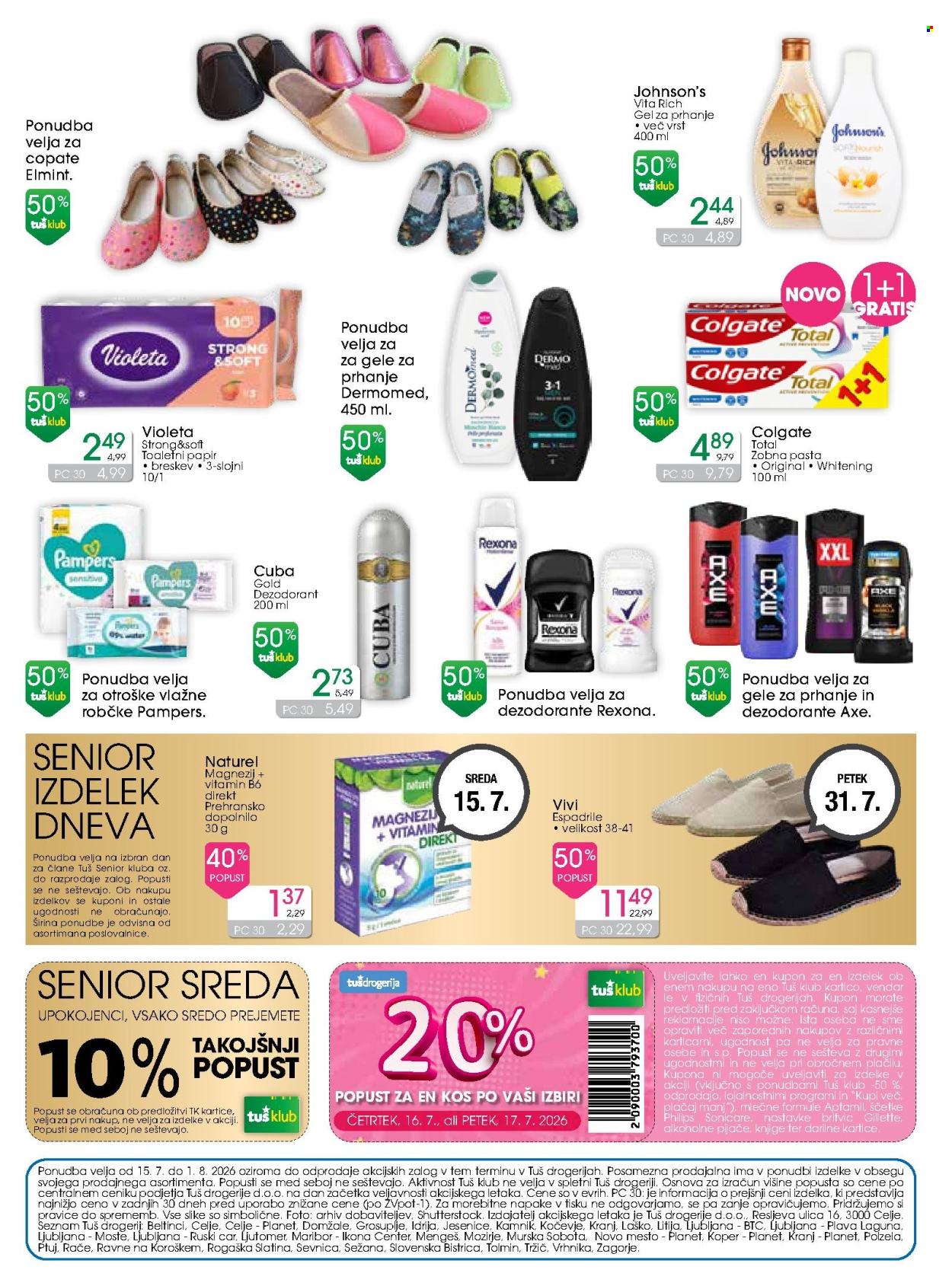 Tuš Drogeria katalog - 15.7.2026 - 1.8.2026. Stran 14