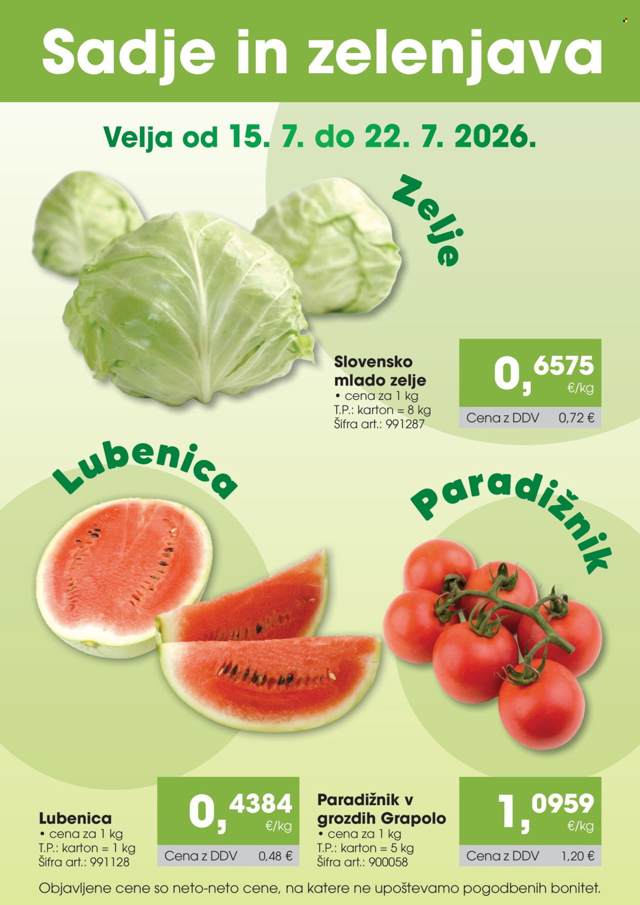 Tuš katalog - 15.7.2026 - 22.7.2026. Stran 1