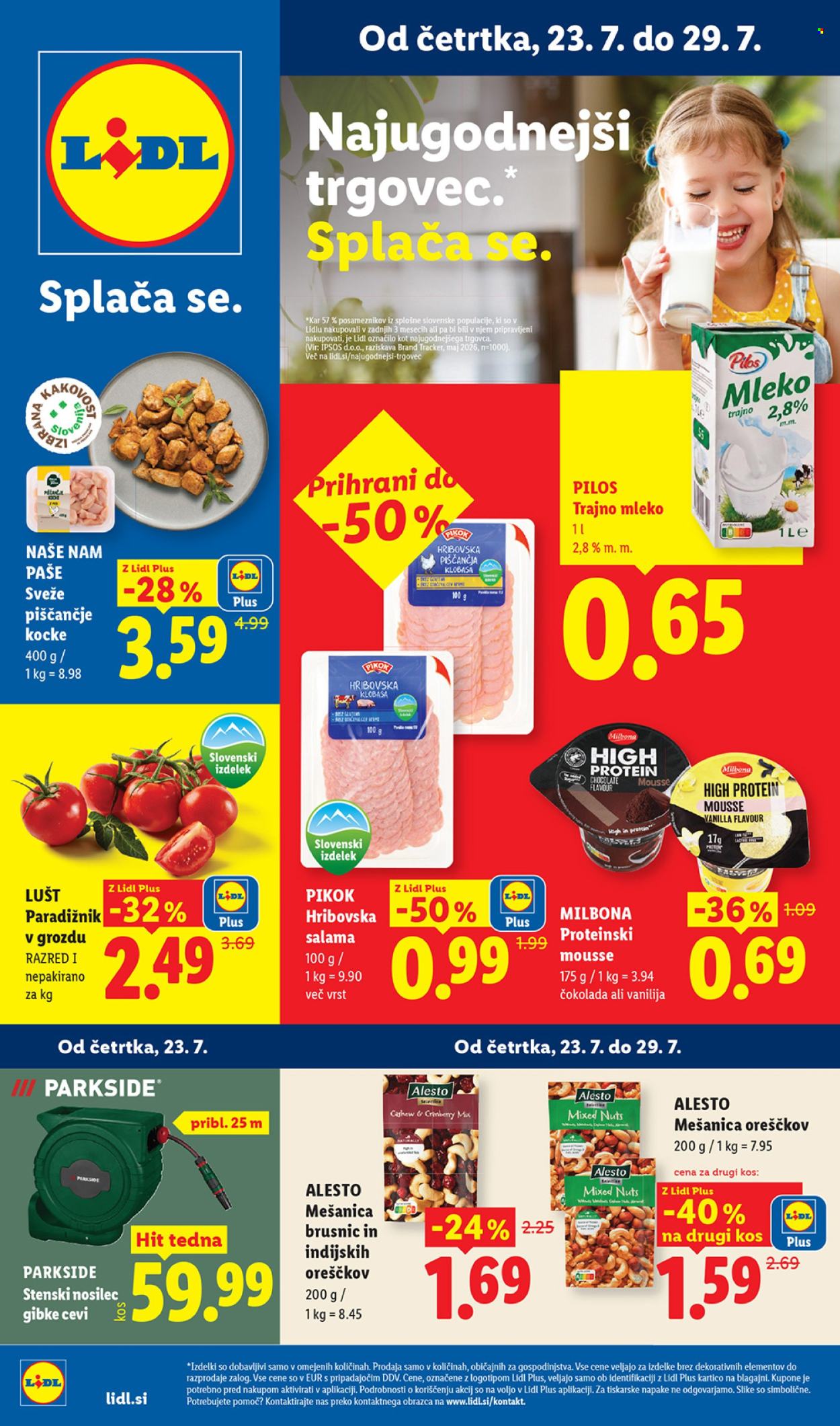 Lidl katalog - 23.7.2026 - 29.7.2026. Stran 1