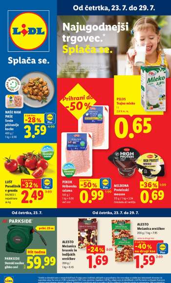 Lidl katalog - 23.7.2026 - 29.7.2026.