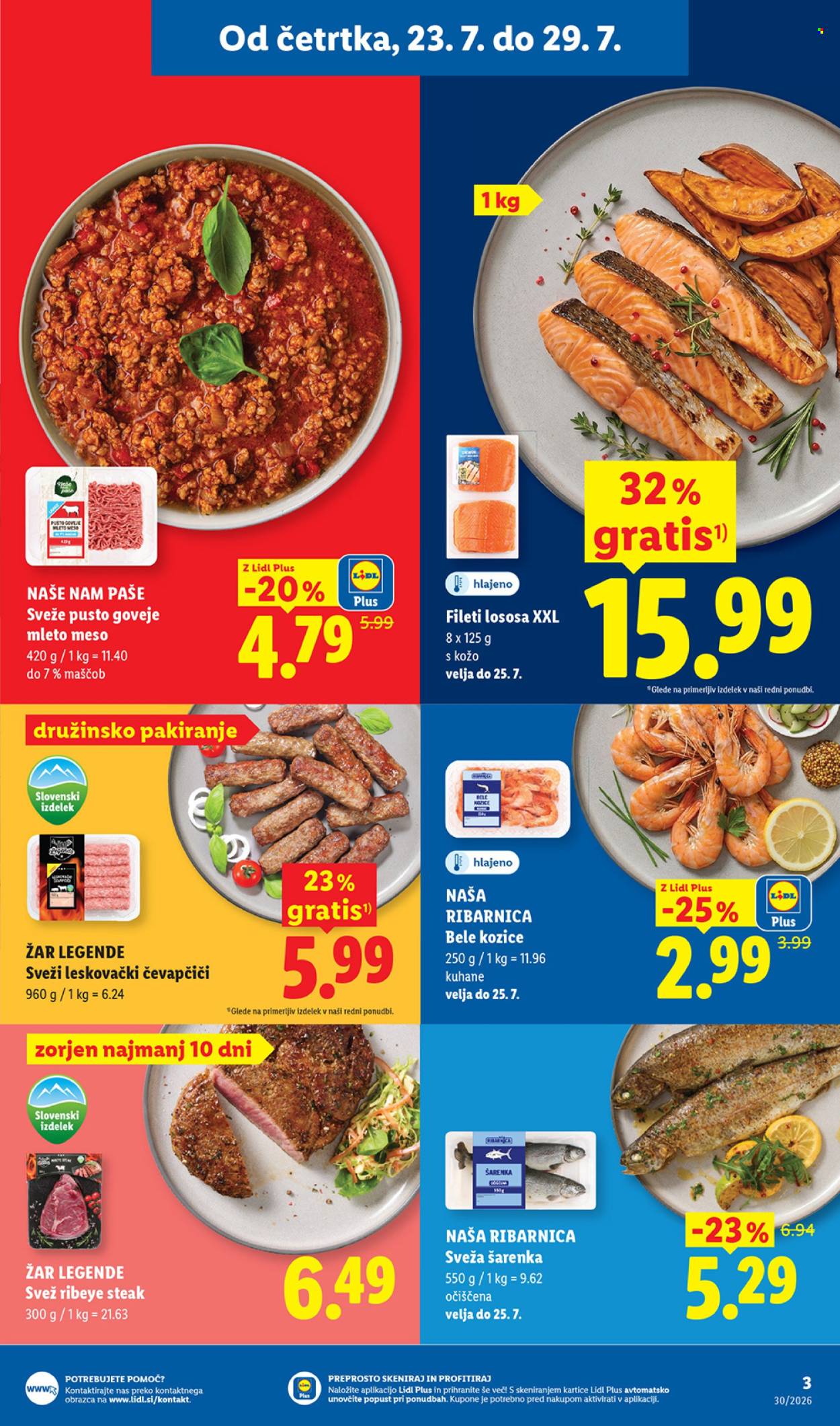 Lidl katalog - 23.7.2026 - 29.7.2026. Stran 3