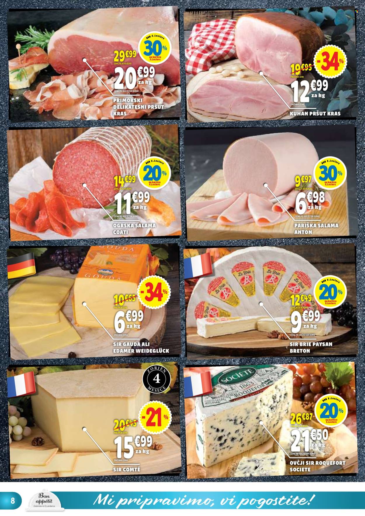 E.Leclerc katalog - 22.7.2026 - 1.8.2026. Stran 8