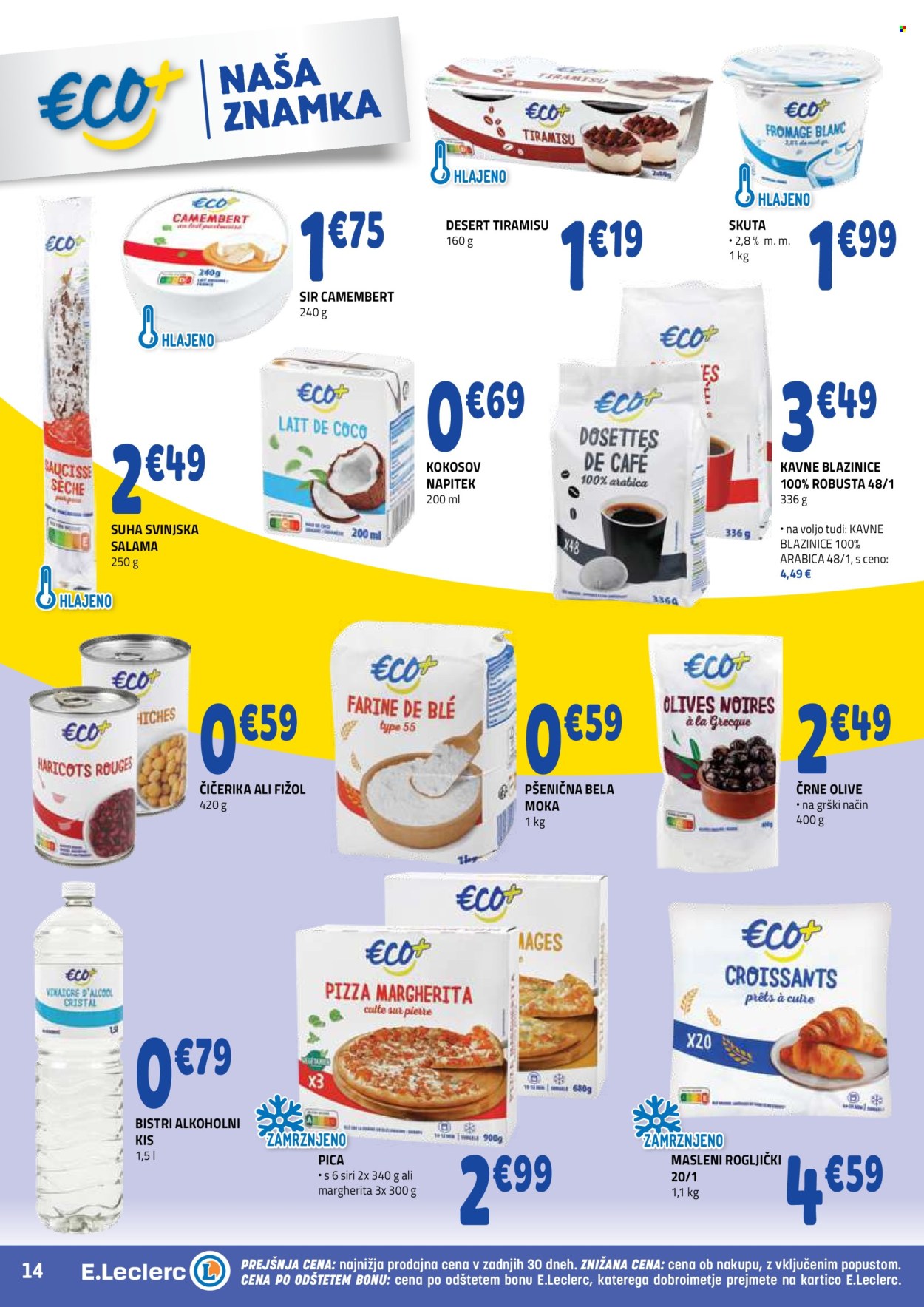 E.Leclerc katalog - 22.7.2026 - 1.8.2026. Stran 14
