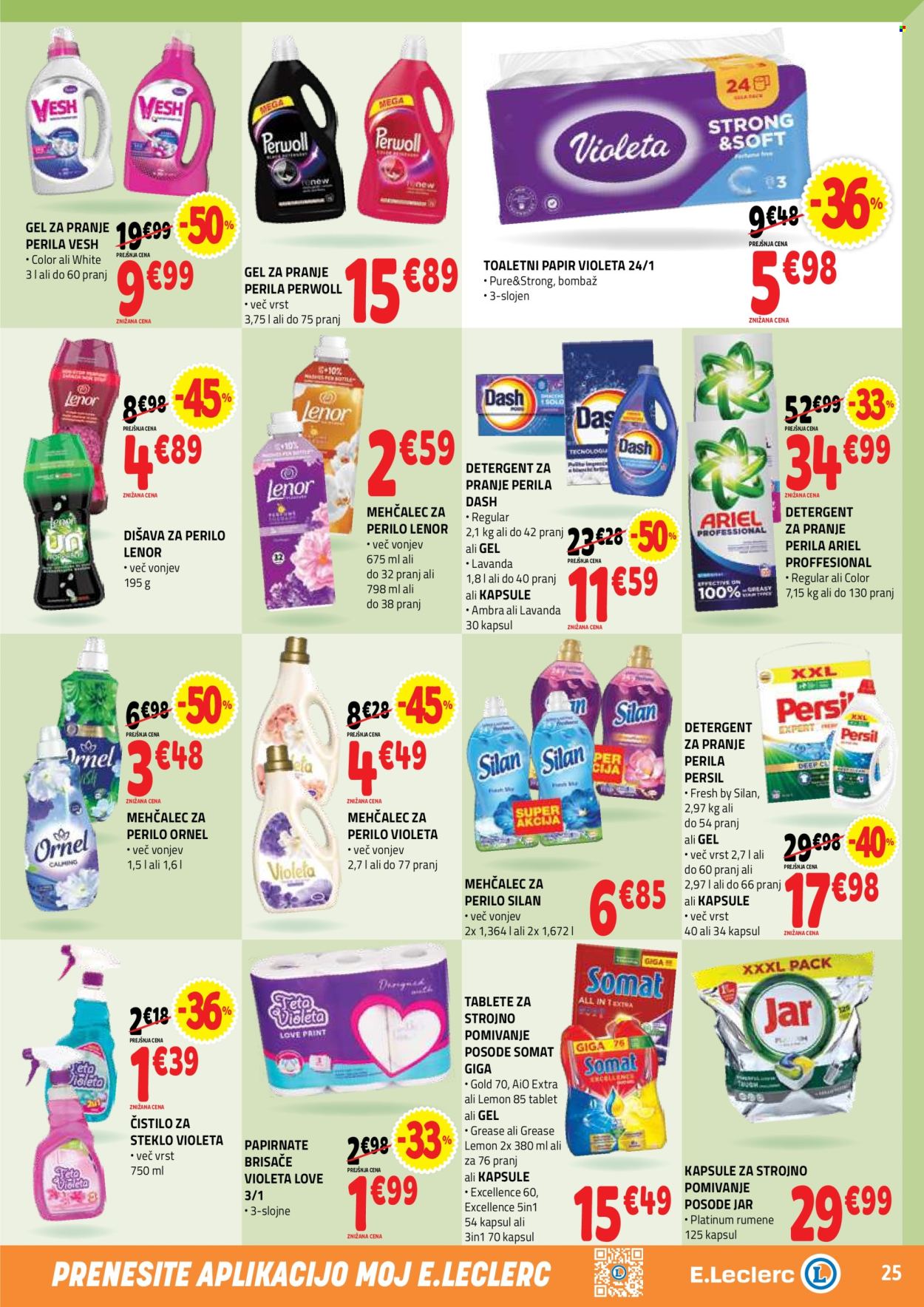 E.Leclerc katalog - 22.7.2026 - 1.8.2026. Stran 25