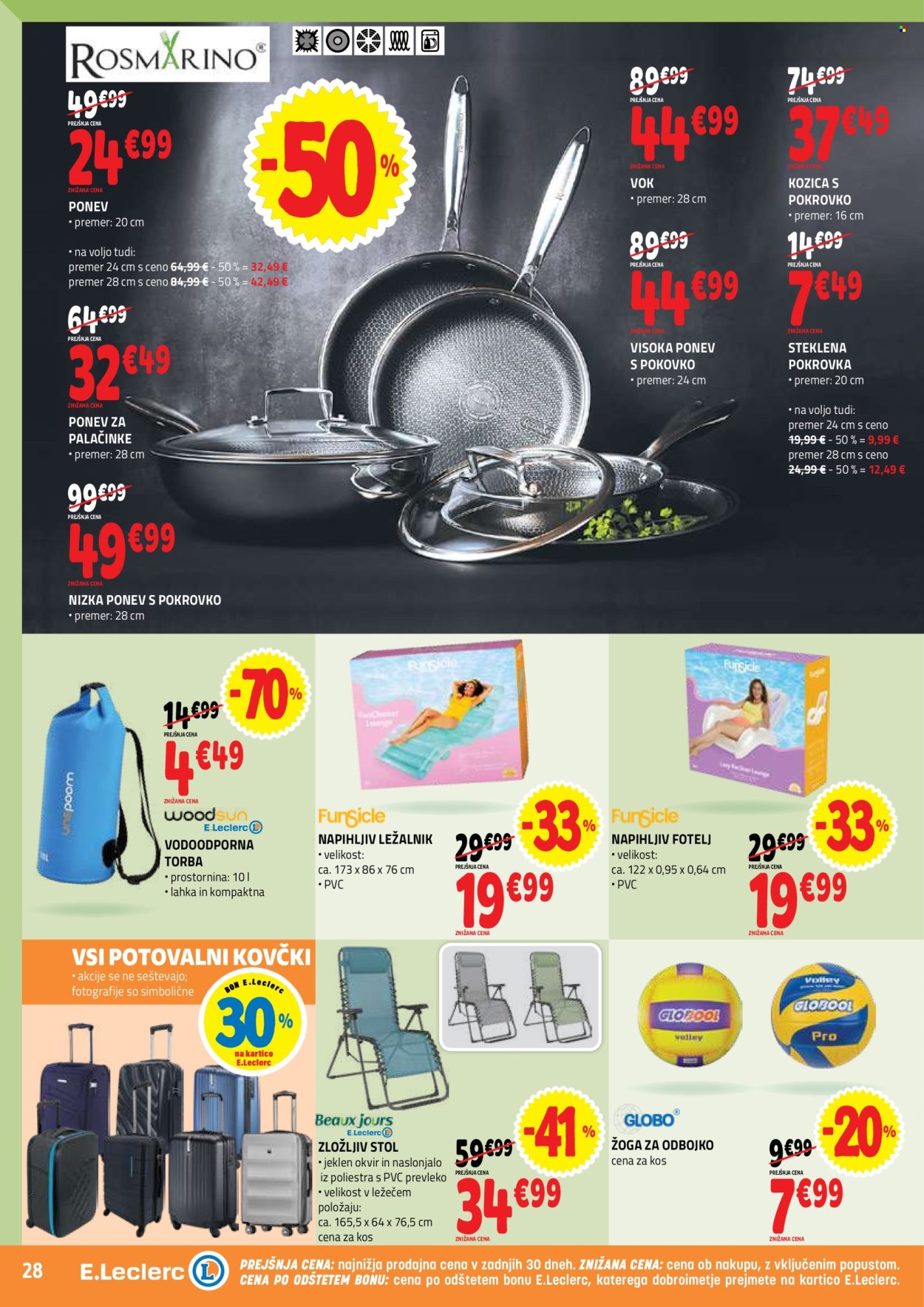 E.Leclerc katalog - 22.7.2026 - 1.8.2026. Stran 28