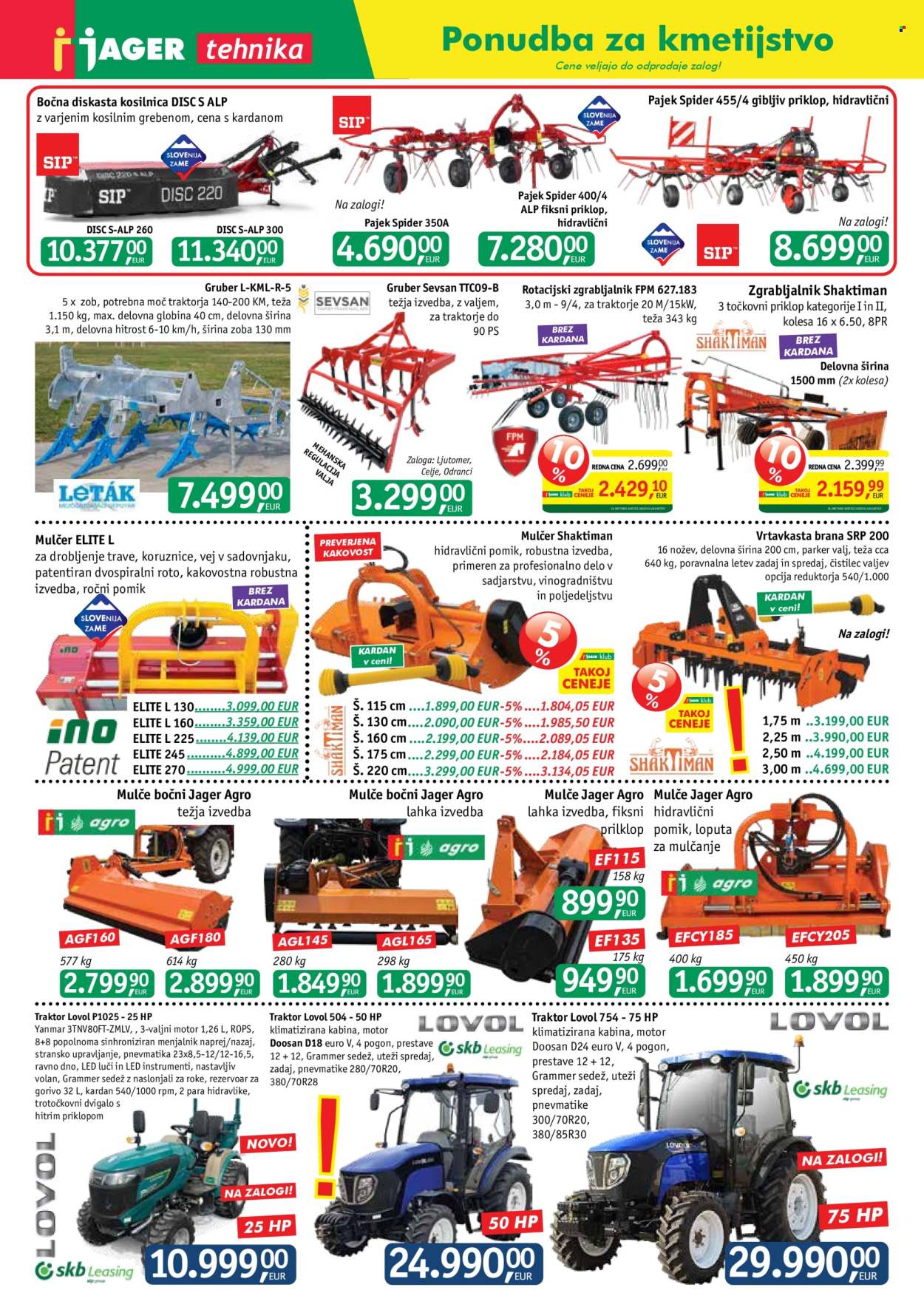 JAGER katalog - 22.7.2026 - 28.7.2026. Stran 1