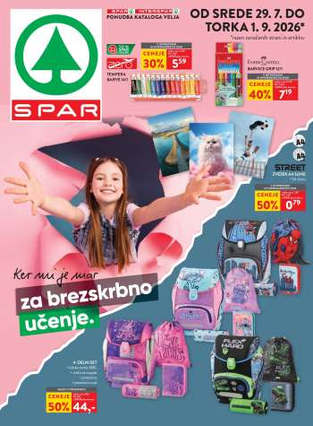 SPAR katalog - 29.7.2026 - 1.8.2026.