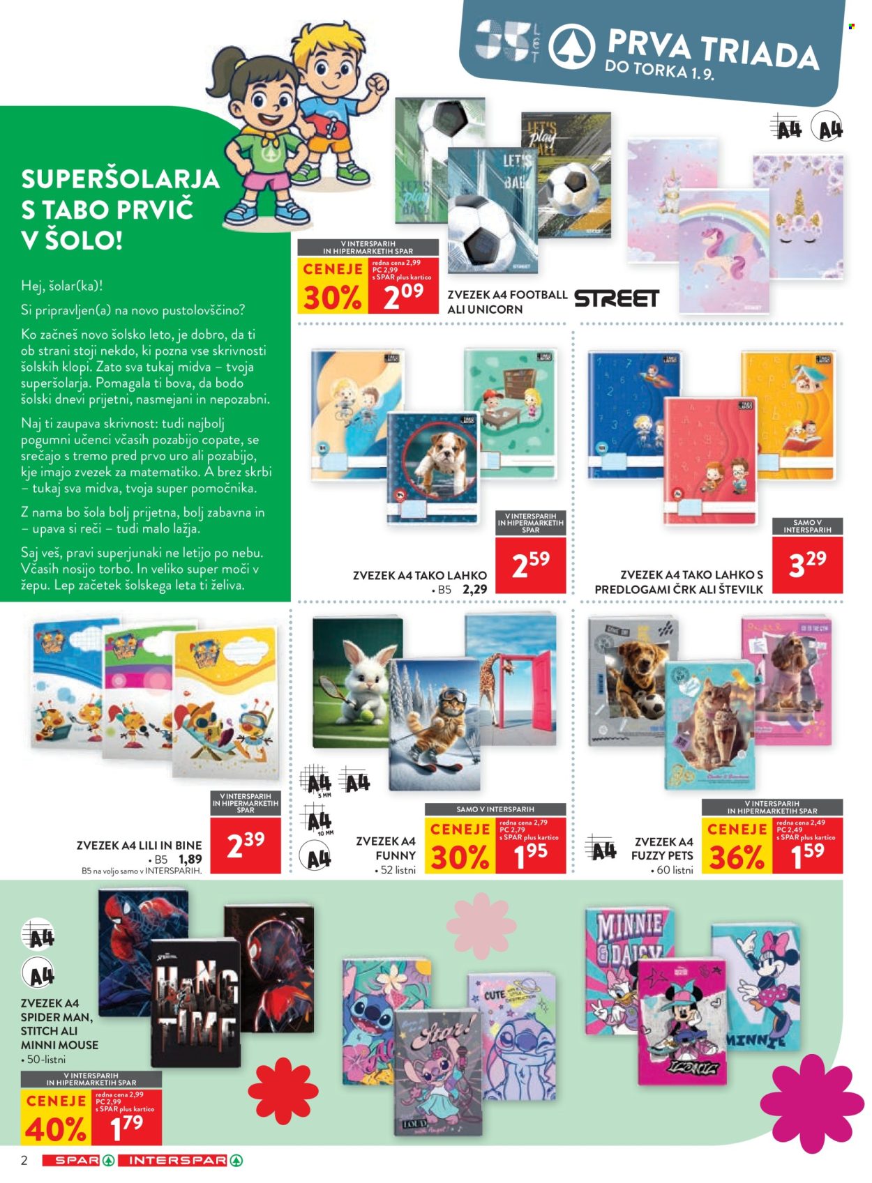 SPAR katalog - 29.7.2026 - 1.8.2026. Stran 2