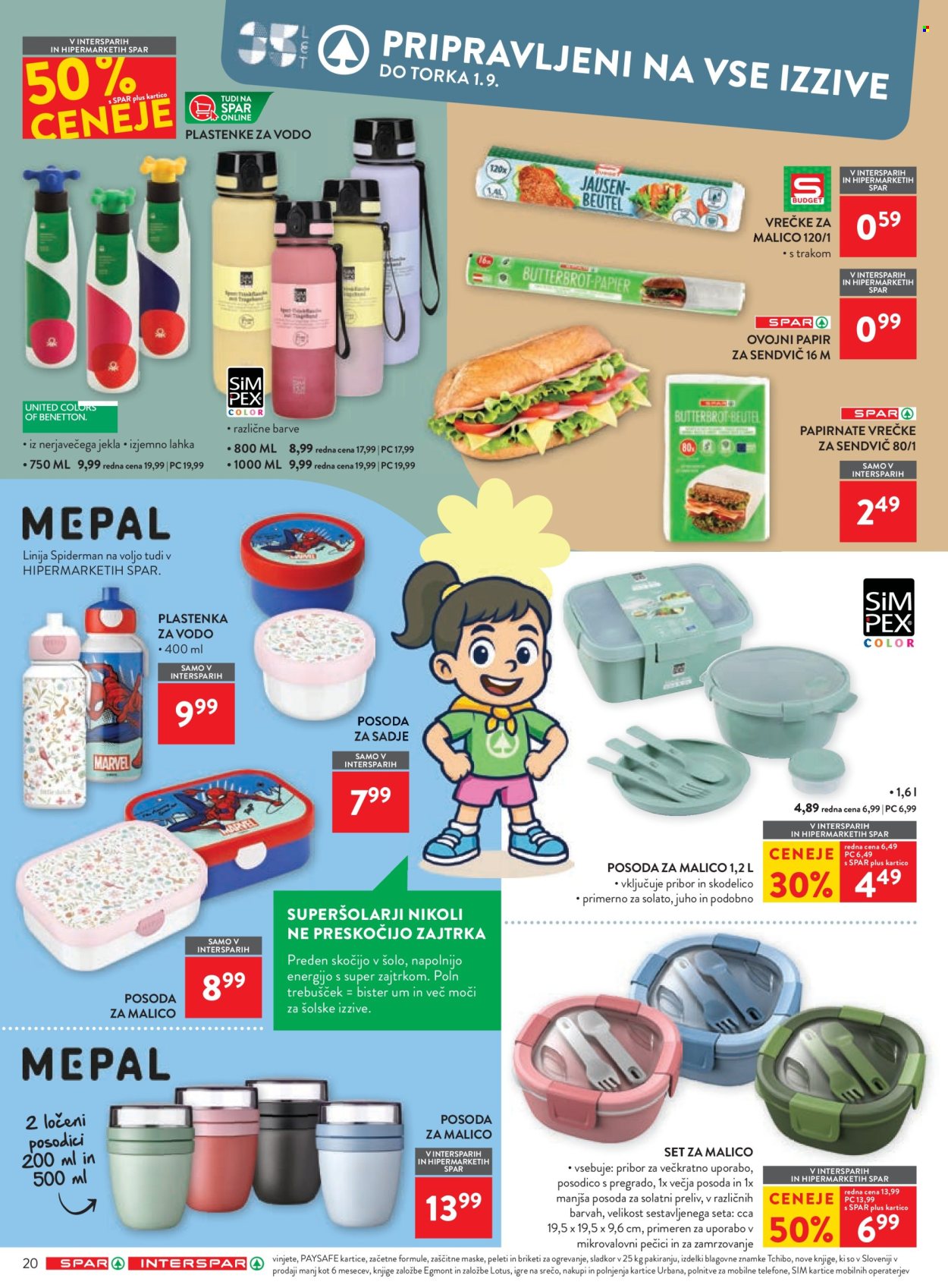 SPAR katalog - 29.7.2026 - 1.8.2026. Stran 20