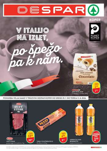 SPAR katalog - 29.7.2026 - 11.8.2026.