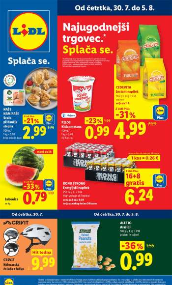 Lidl katalog - 30.7.2026 - 5.8.2026.