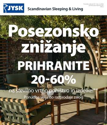 JYSK katalog - 29.7.2026 - 1.9.2026.