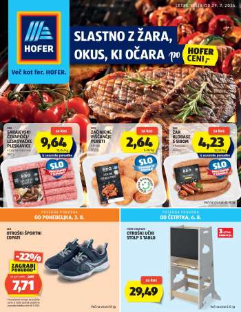 Hofer katalog - 29.7.2026 - 8.8.2026.