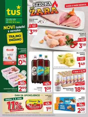 Tuš katalog - 5.8.2026 - 18.8.2026.