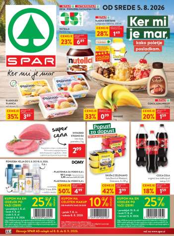 SPAR katalog - 5.8.2026 - 18.8.2026.