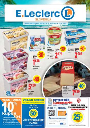 E.Leclerc katalog - 19.8.2026 - 29.8.2026.