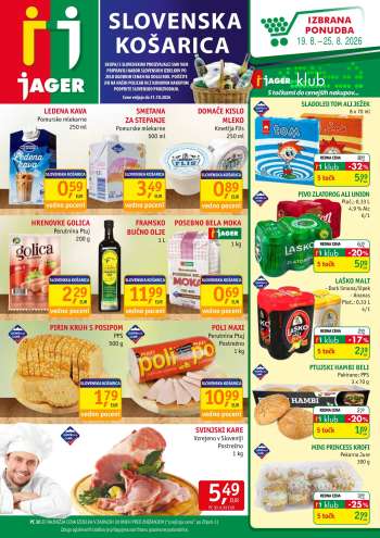 JAGER katalog - 19.8.2026 - 25.8.2026.