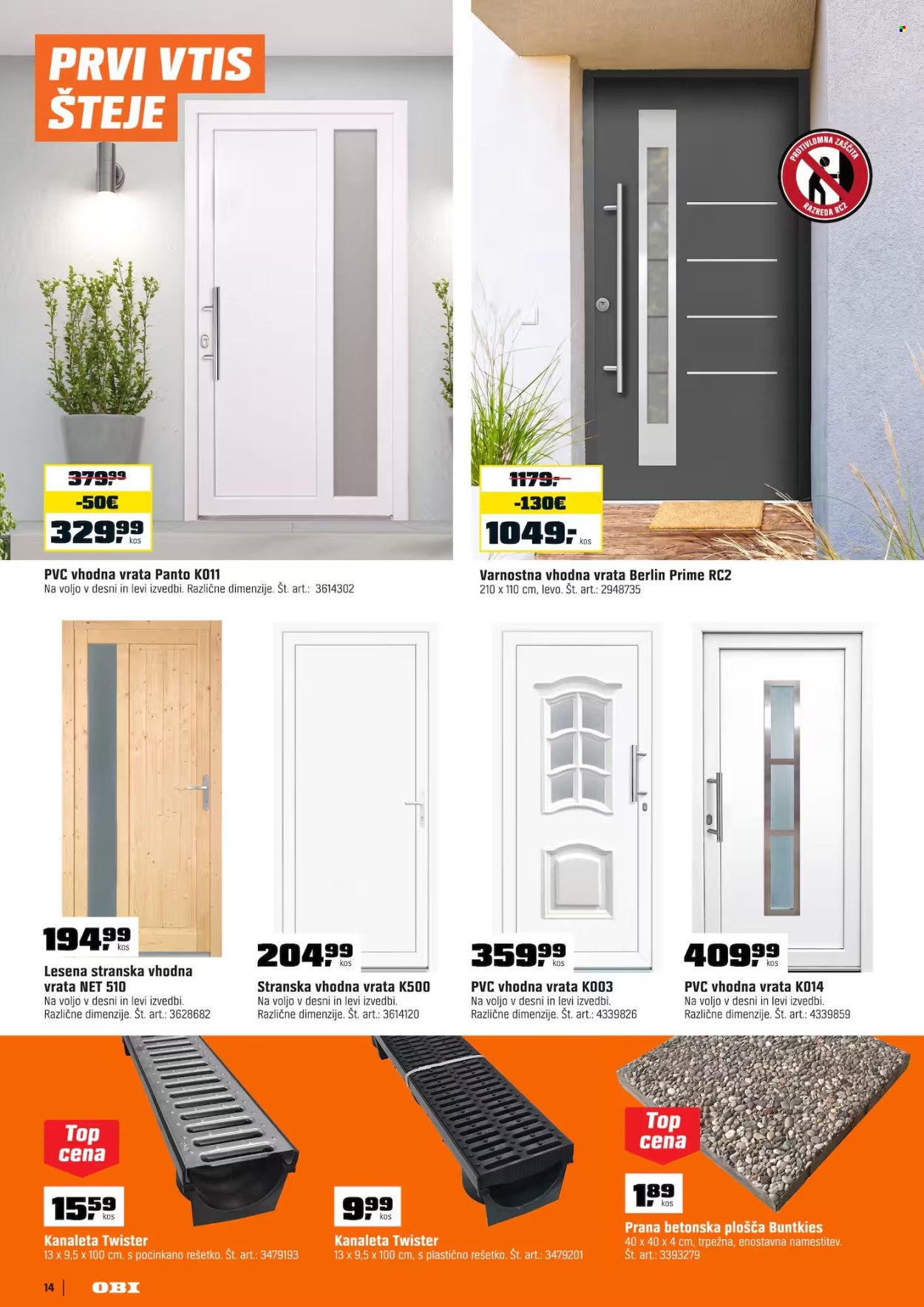 OBI katalog - 4.8.2026 - 31.8.2026. Stran 14