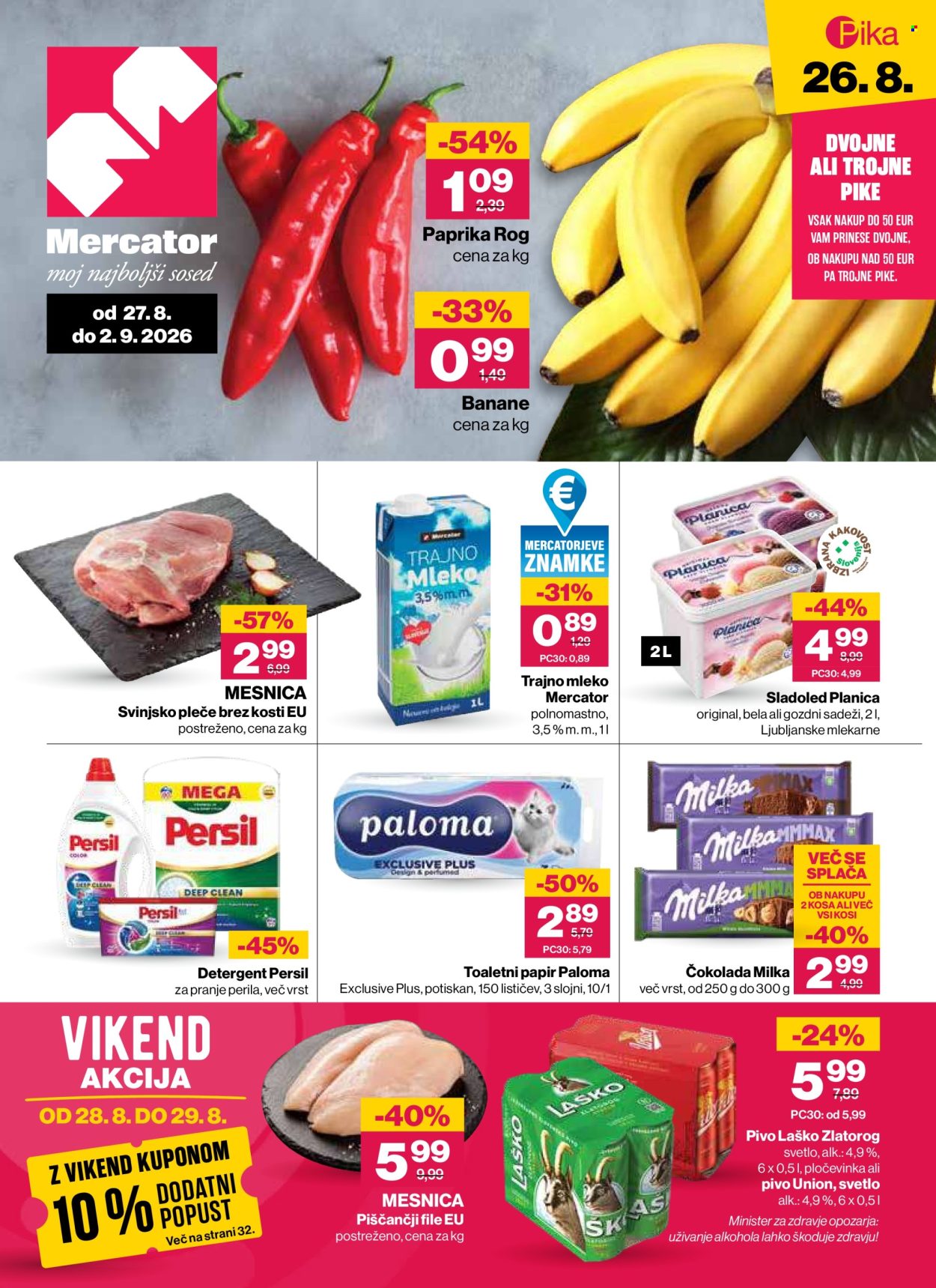 Mercator katalog - 27.8.2026 - 2.9.2026. Stran 1