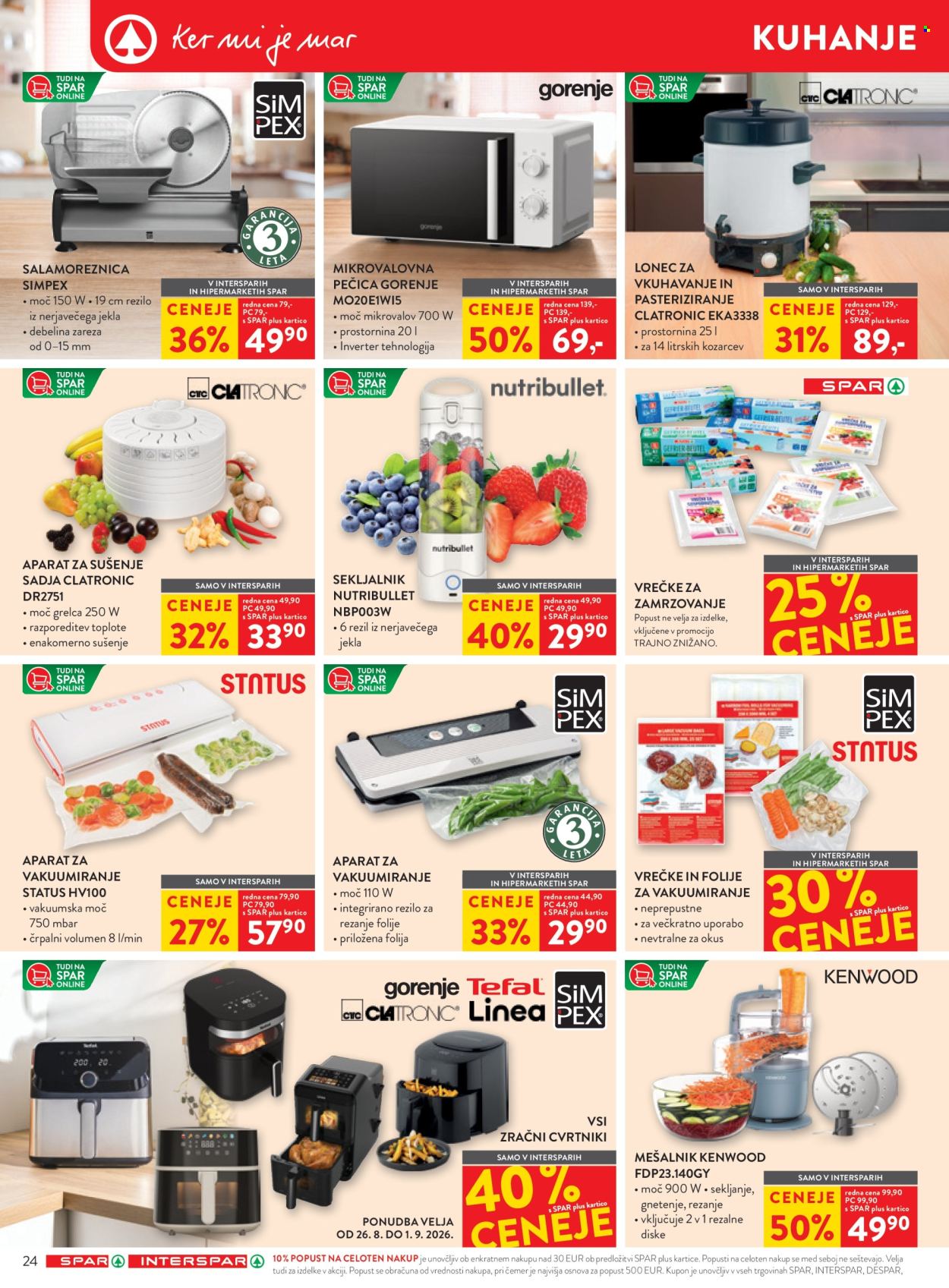 SPAR katalog - 26.8.2026 - 8.9.2026. Stran 32