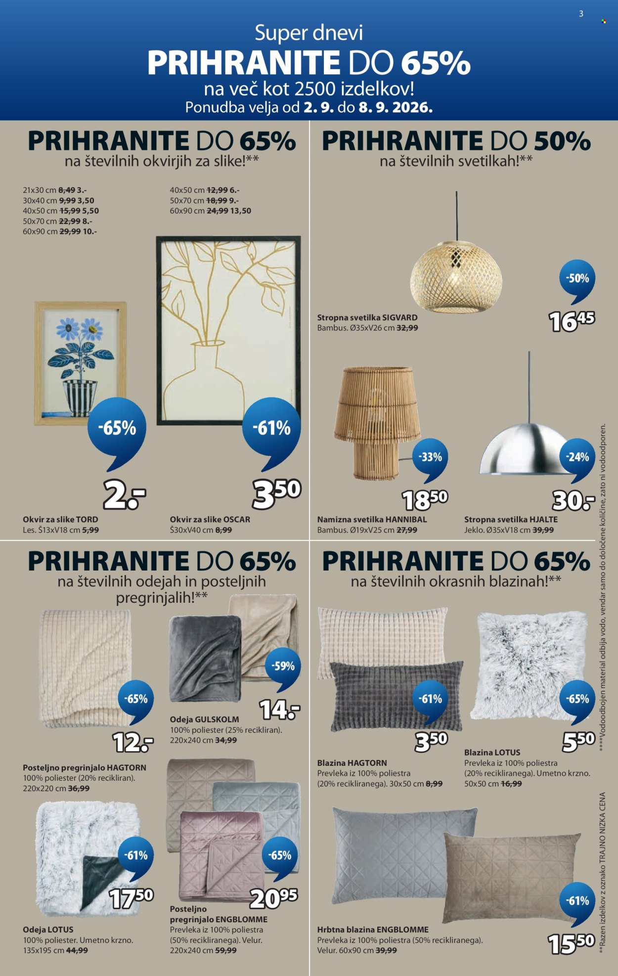 JYSK katalog - 2.9.2026 - 13.10.2026. Stran 4