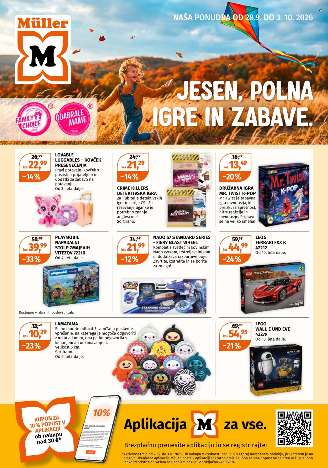 Müller katalog - 28.9.2026 - 3.10.2026. Stran 1