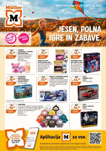 Müller katalog - 28.9.2026 - 3.10.2026.