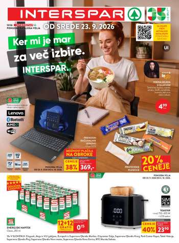 INTERSPAR katalog - 23.9.2026 - 6.10.2026.