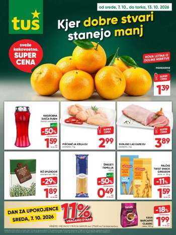 Tuš katalog - 7.10.2026 - 13.10.2026.