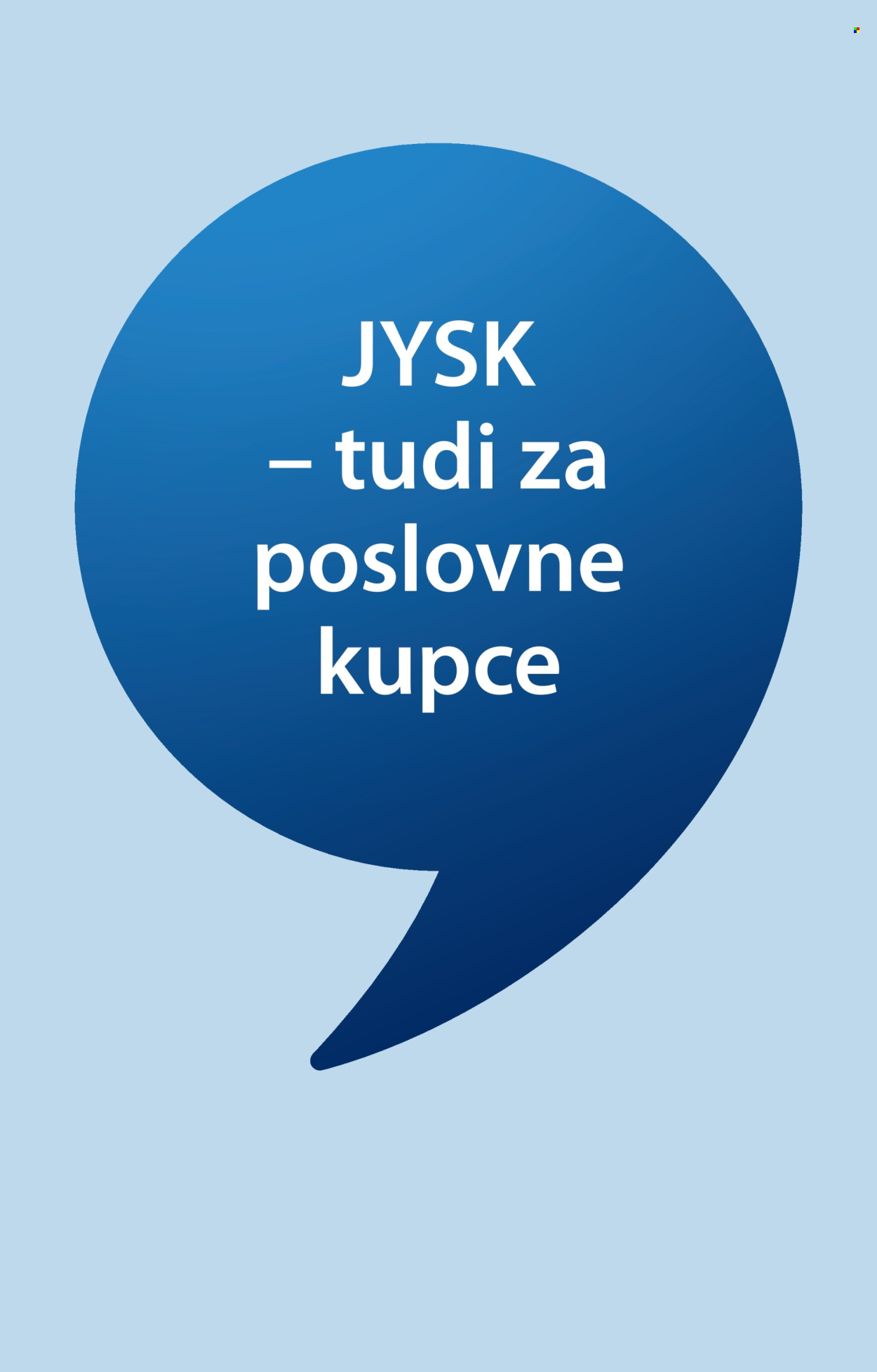 JYSK katalog - 30.9.2026 - 13.10.2026. Stran 1