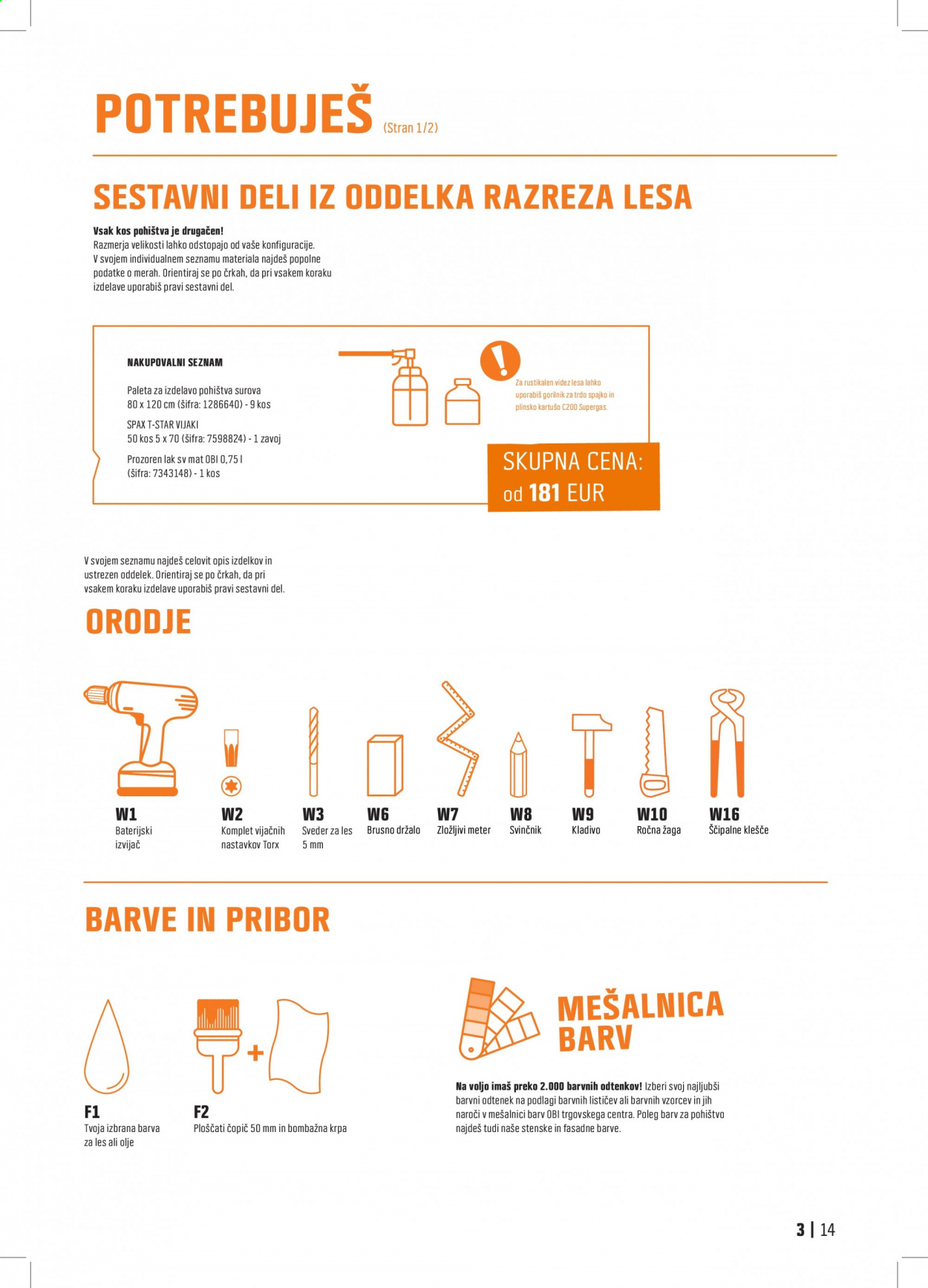 OBI katalog. Stran 3