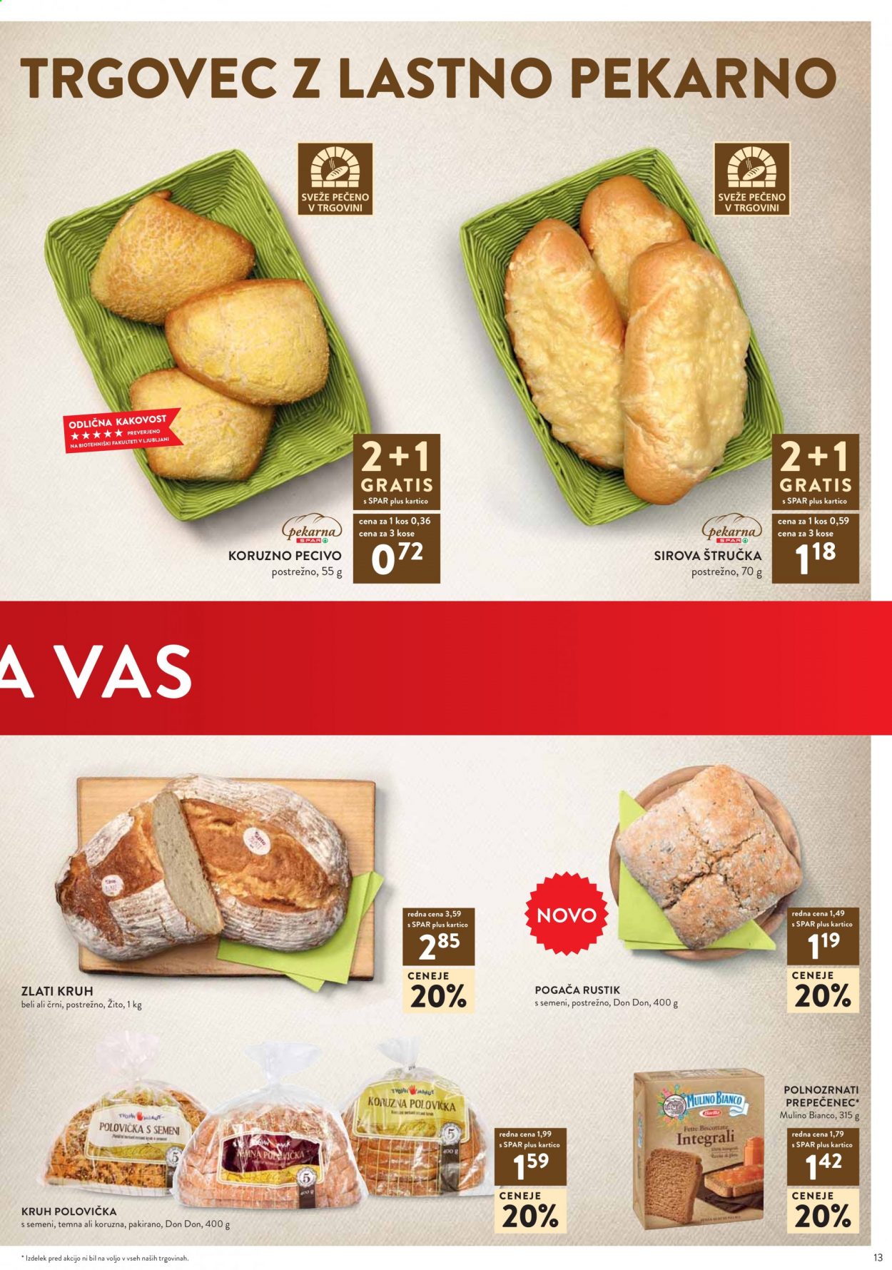 SPAR katalog - 6.1.2021 - 12.1.2021. Stran 13