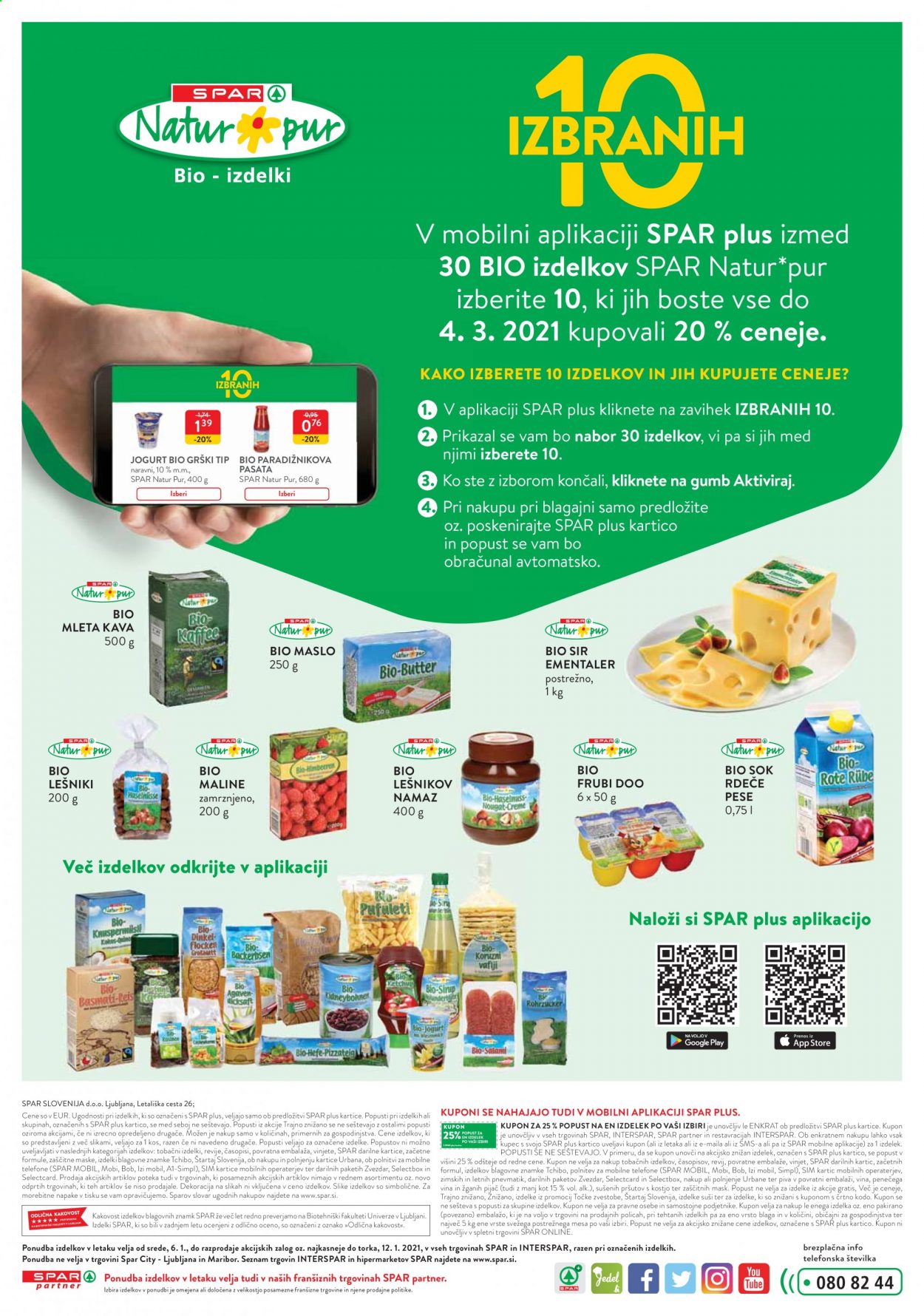 SPAR katalog - 6.1.2021 - 12.1.2021. Stran 24