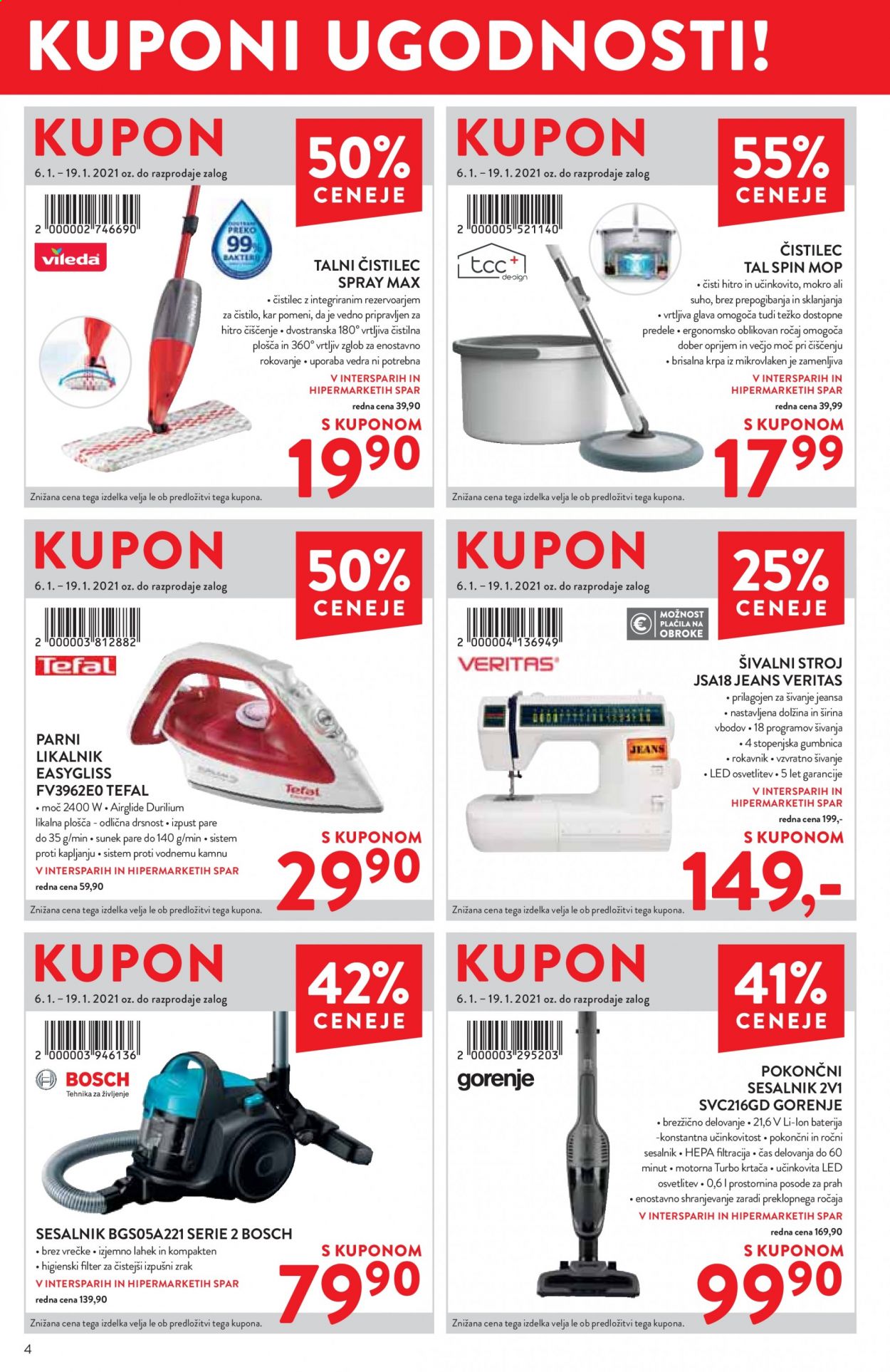 SPAR katalog - 6.1.2021 - 19.1.2021. Stran 4