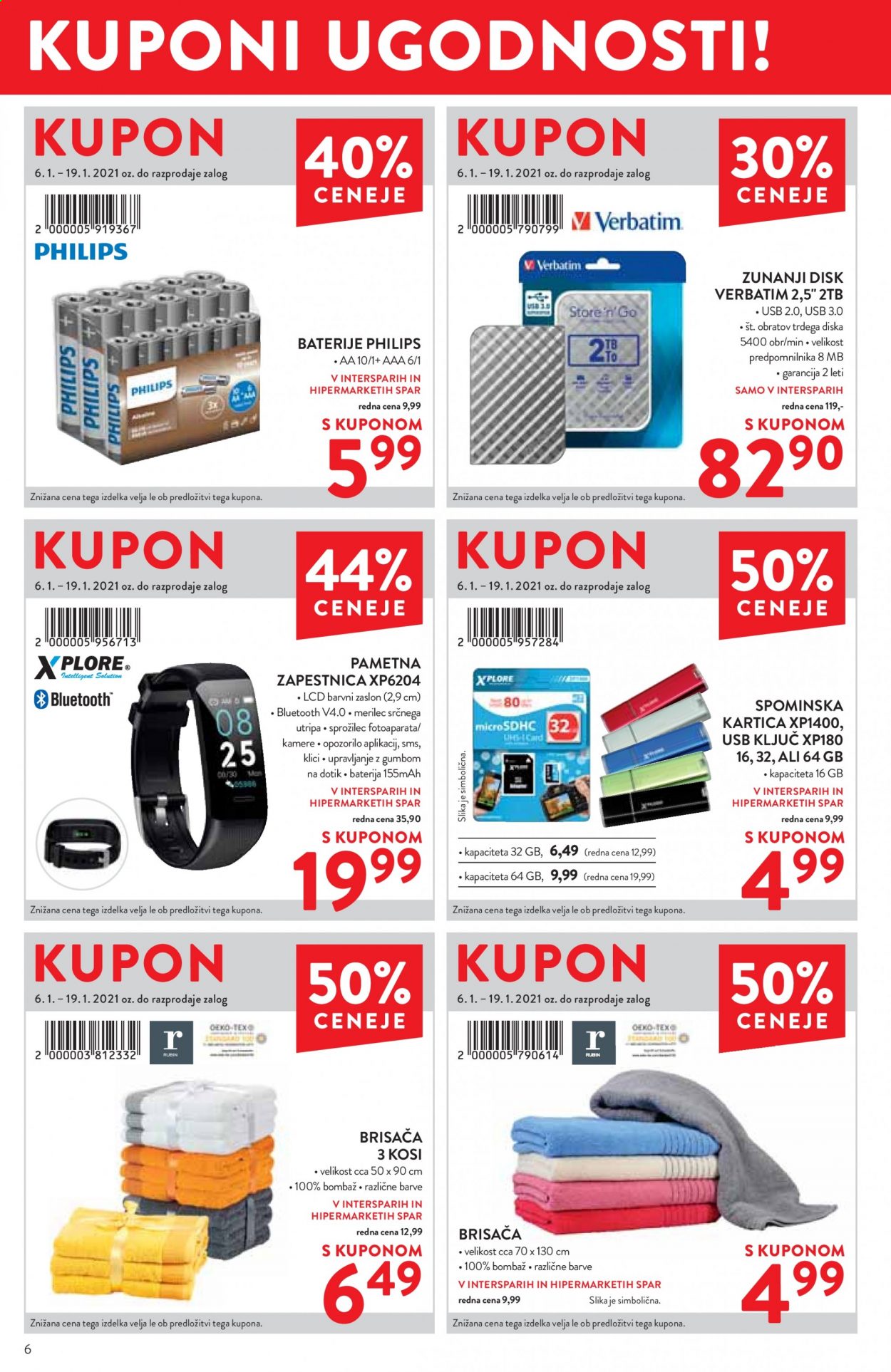 SPAR katalog - 6.1.2021 - 19.1.2021. Stran 6