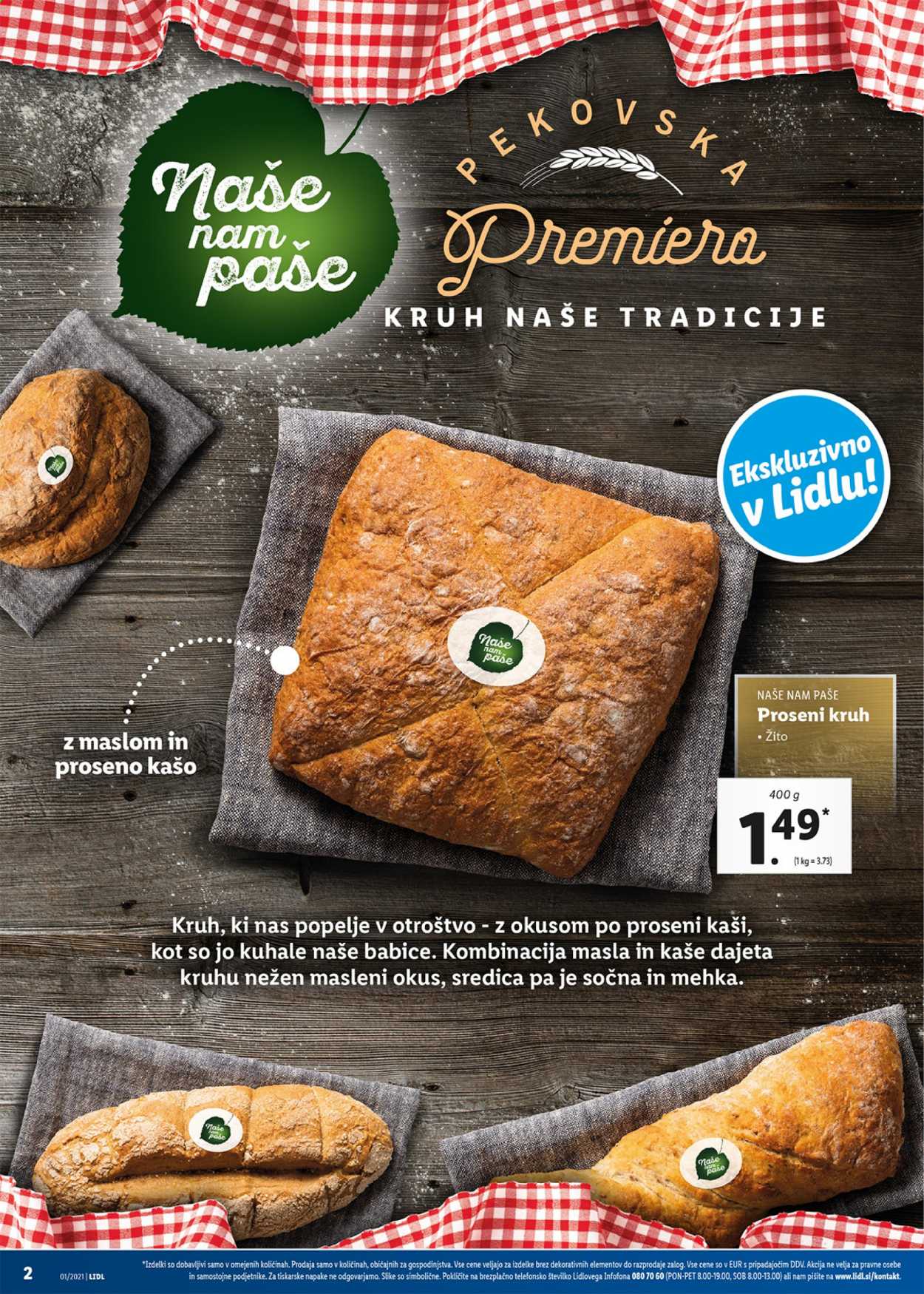 Lidl katalog - 7.1.2021 - 17.1.2021. Stran 2