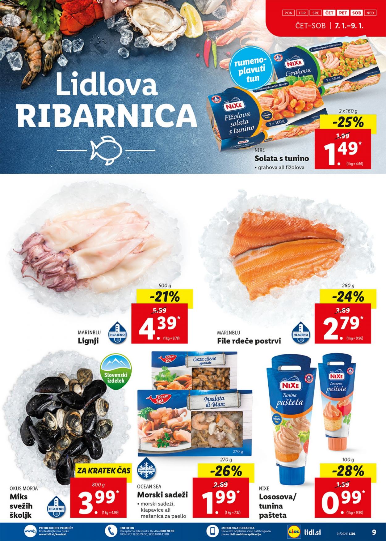 Lidl katalog - 7.1.2021 - 17.1.2021. Stran 9
