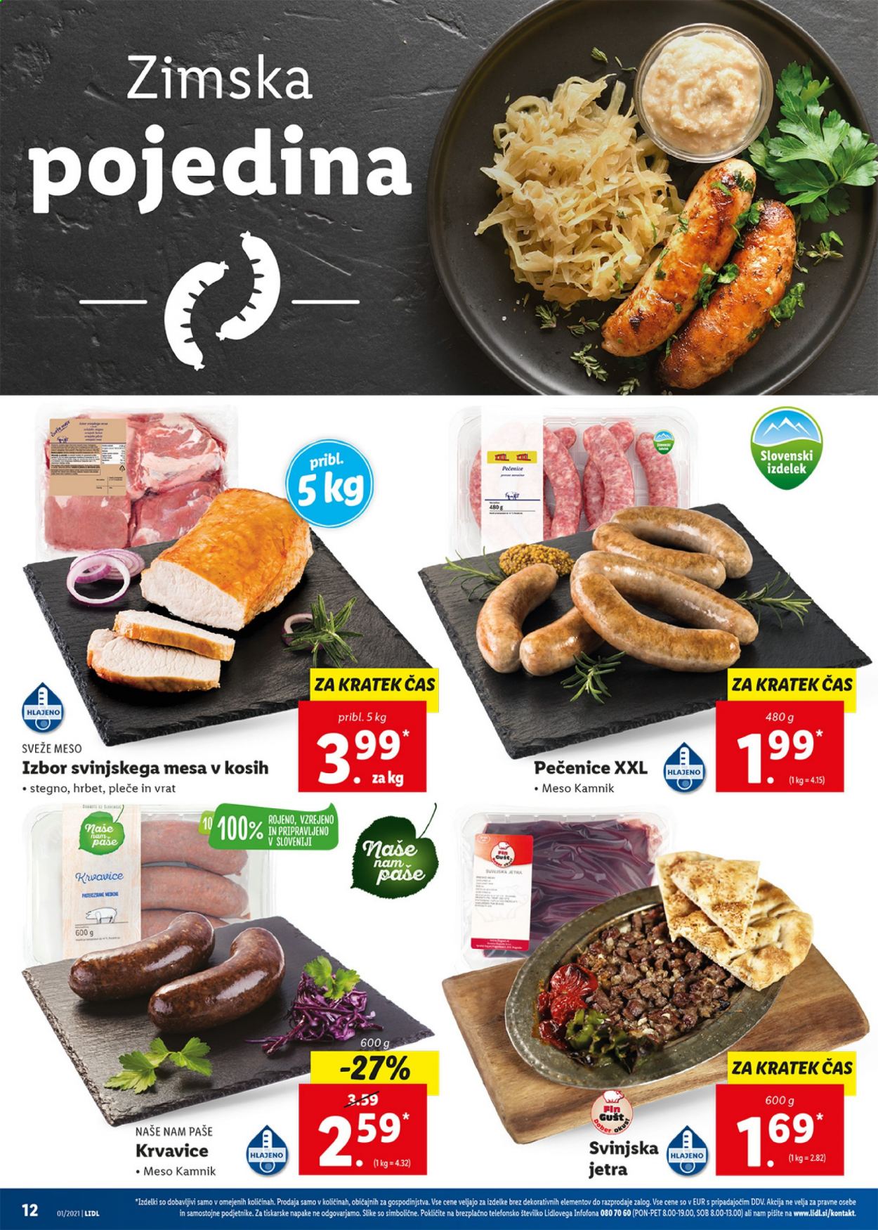 Lidl katalog - 7.1.2021 - 17.1.2021. Stran 12